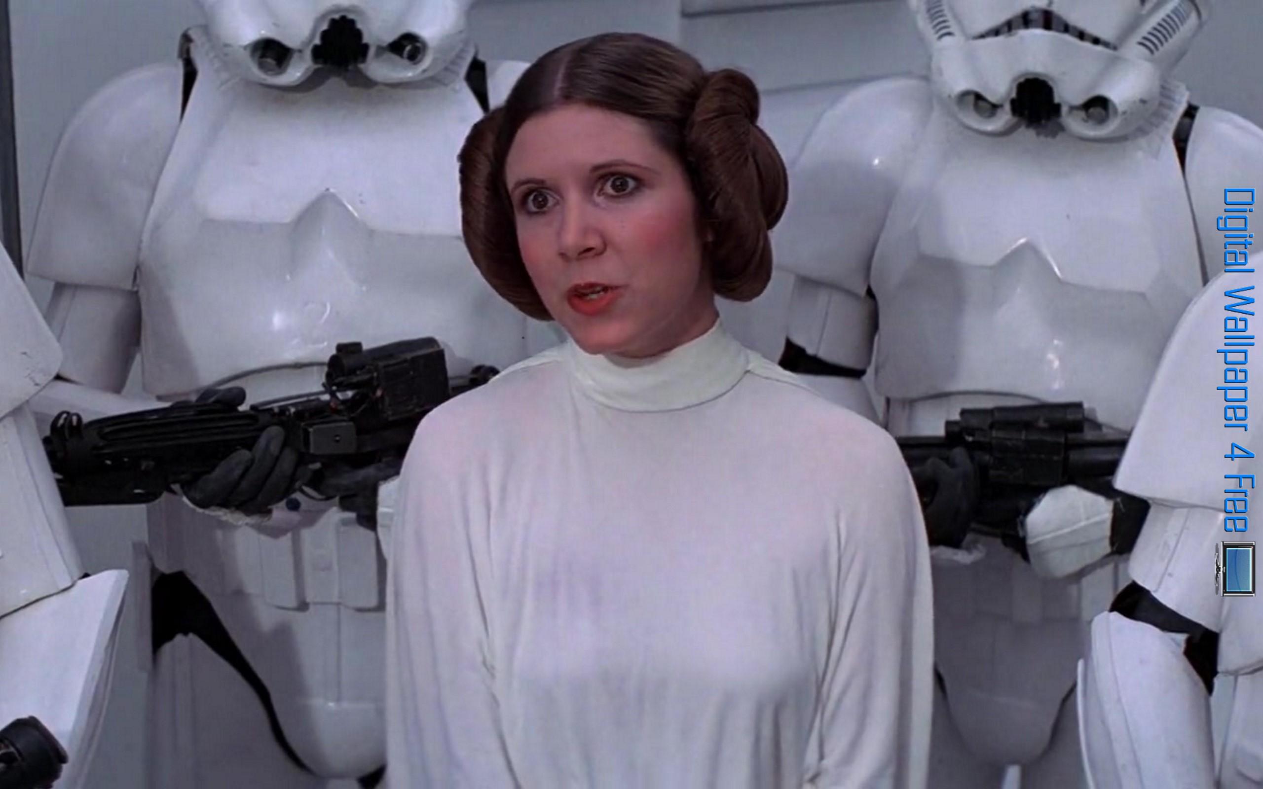 2560x1600 Star Wars Episode 4 Leia Organa And Storm Troopers 001 Wallpaper 4 Free