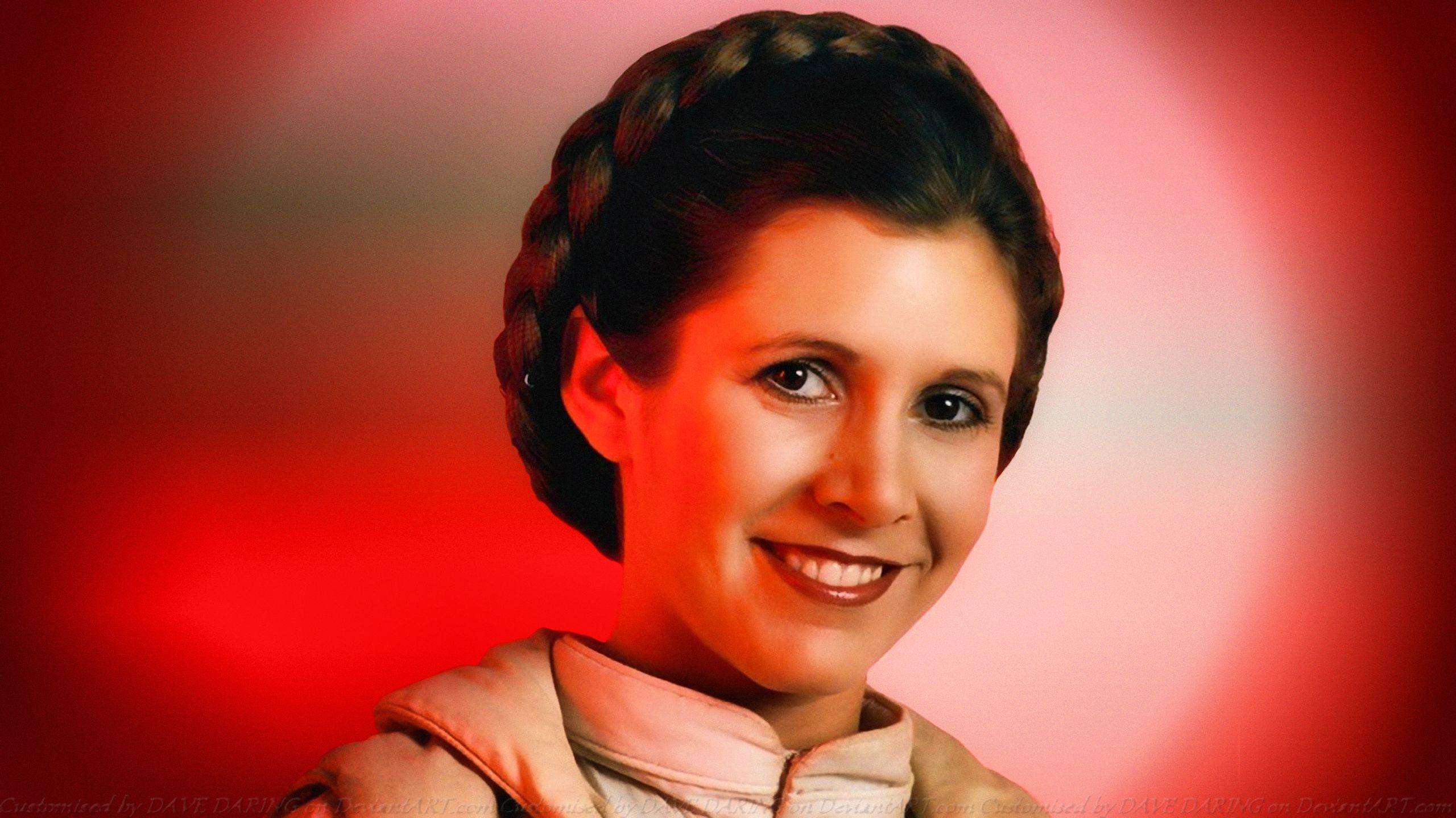 2560x1440 Carrie Fisher Organa Episode 5 HD Wallpaper