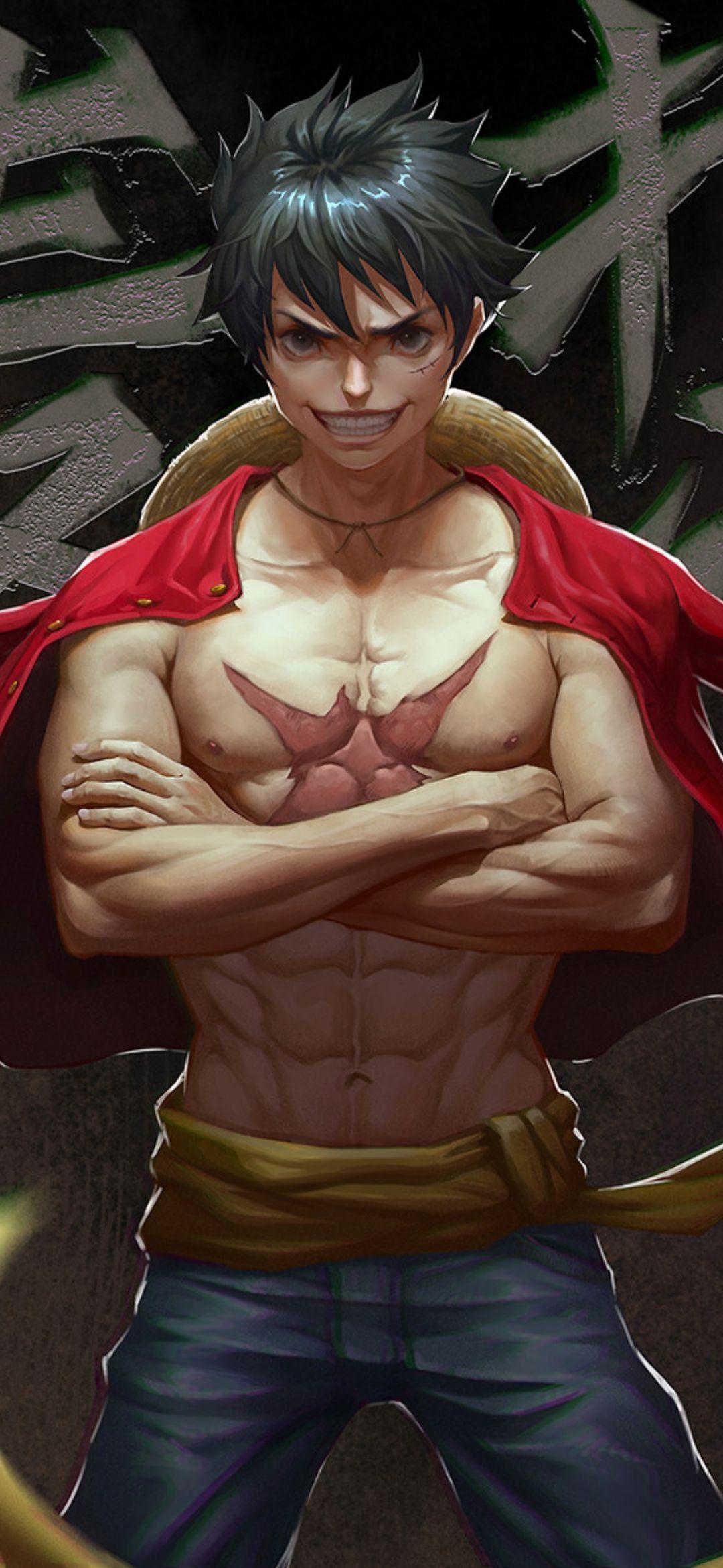 1080x2340 Monkey D Luffy Wallpaper -k Background Download