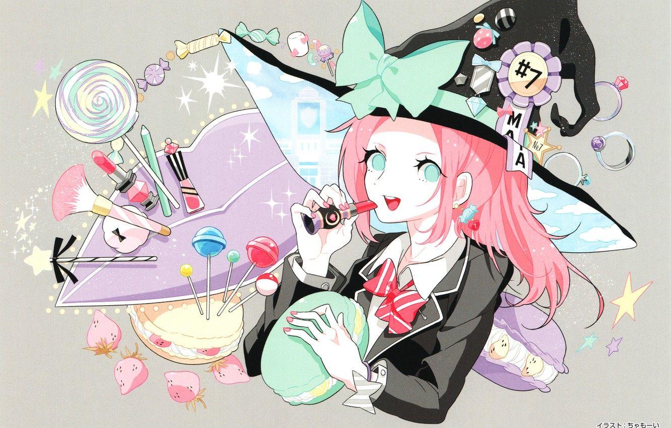 1332x850 Wallpaper Girl, Candy, Witch, Yamada Kun And The Seven Witches, Yamada Kun And The Seven Witches, Maria Sarushima Image For Desktop, Section сёнэн