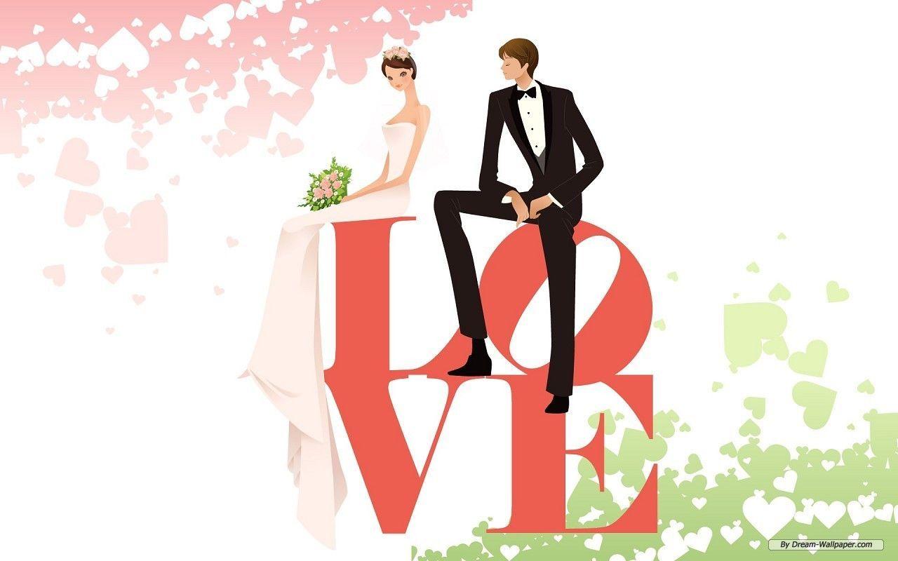 1280x800 Weddings Wallpaper: Animated Wedding. Free wedding cards, Wedding cards, Free wedding invitations