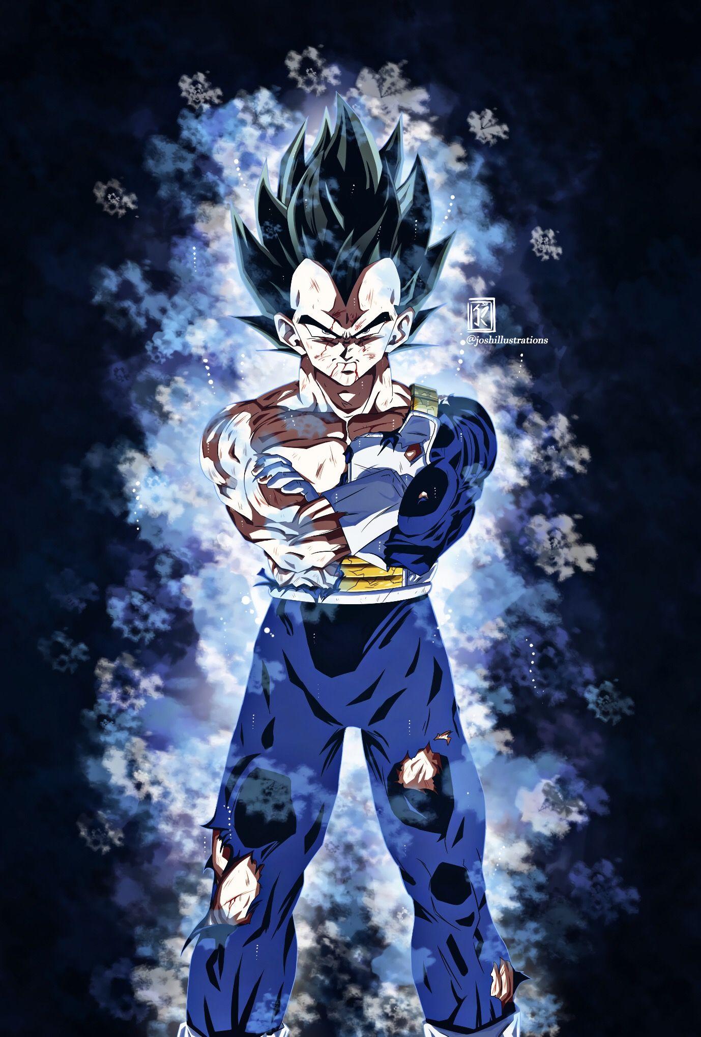 1378x2039 Vegeta Ultra Instinct Wallpaper