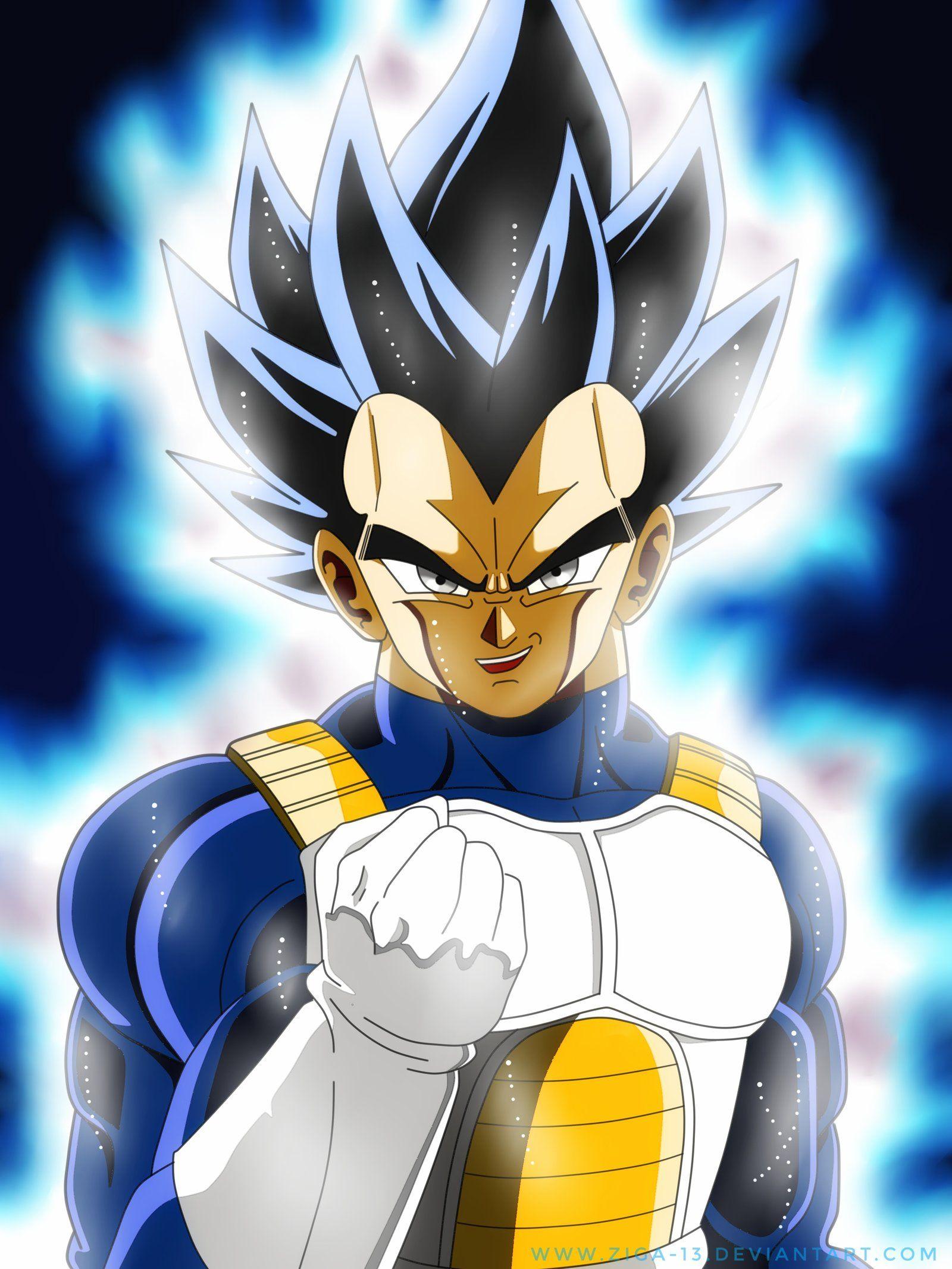 1600x2133 Vegeta Ultra Instinct Wallpaper