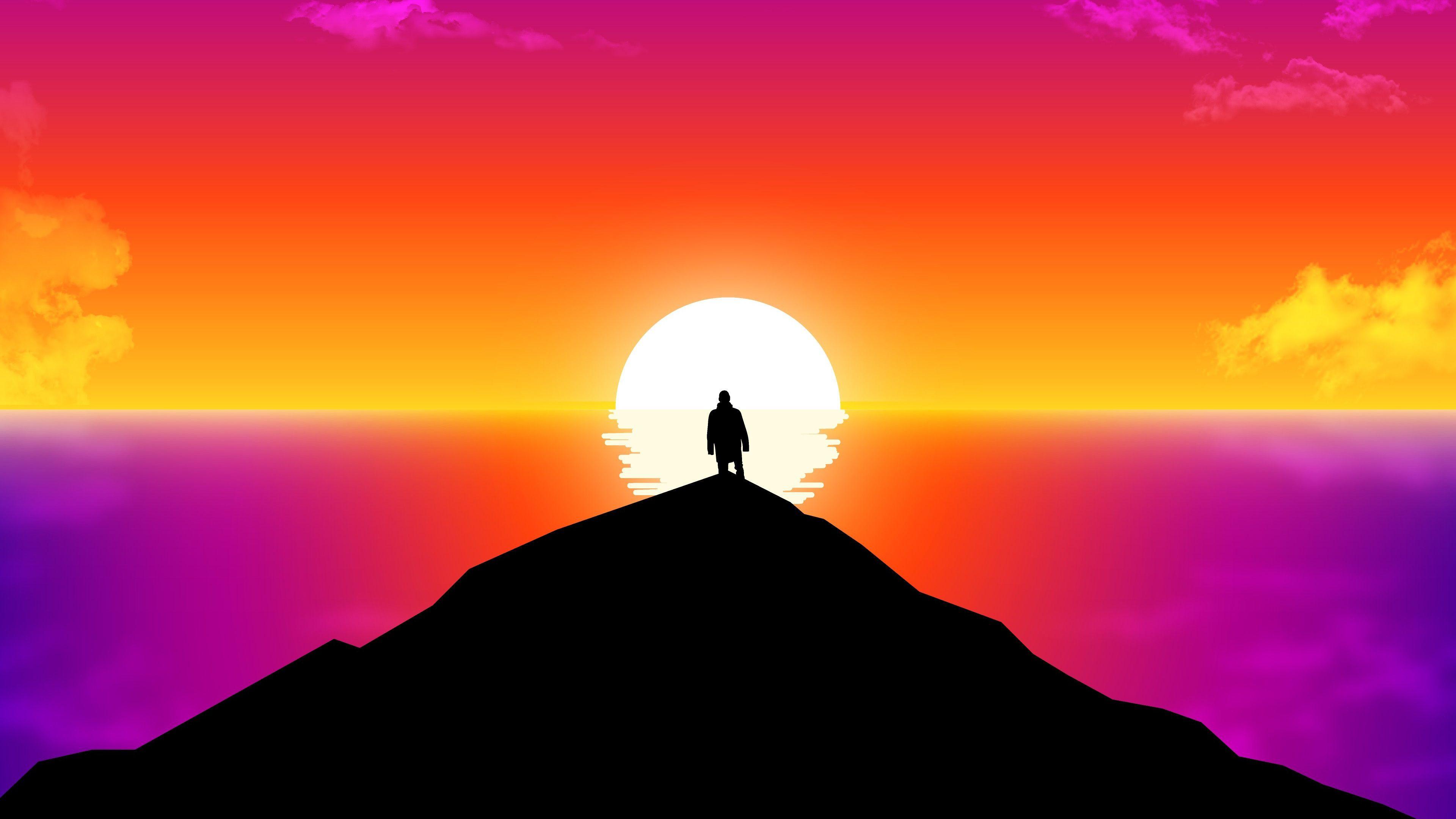 Minimalist Sunrise Wallpapers - Top Free Minimalist Sunrise Backgrounds