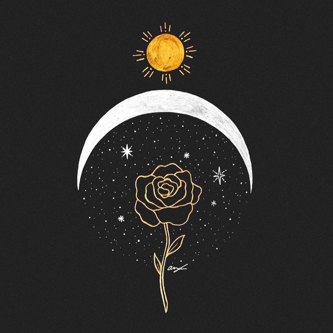 1080x1080 Wedding. Moon art, Art, Aesthetic art