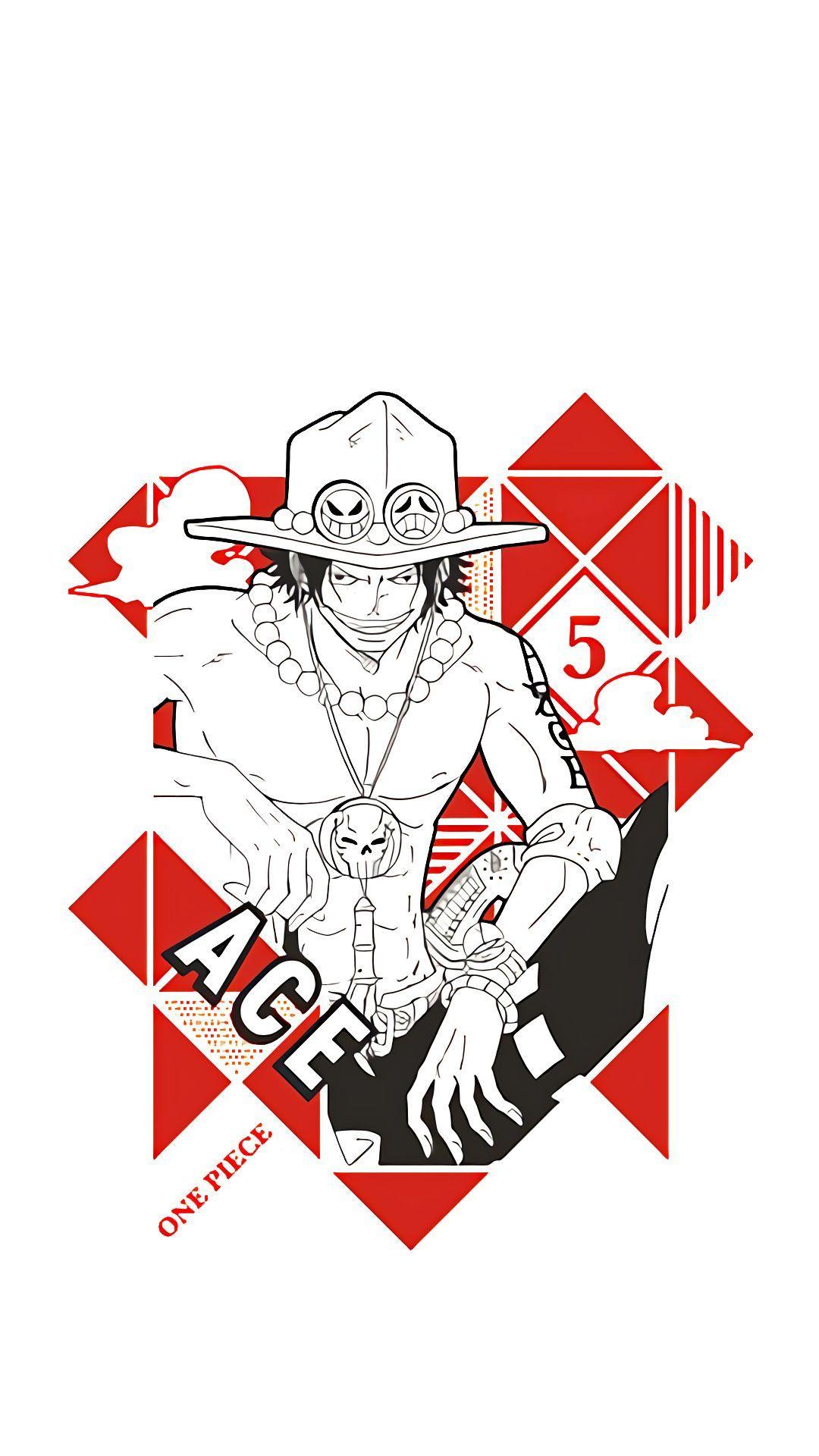 1080x1920 Portgas D Ace. Portgas d. ace, Papel de parede anime, Desenhos de anime