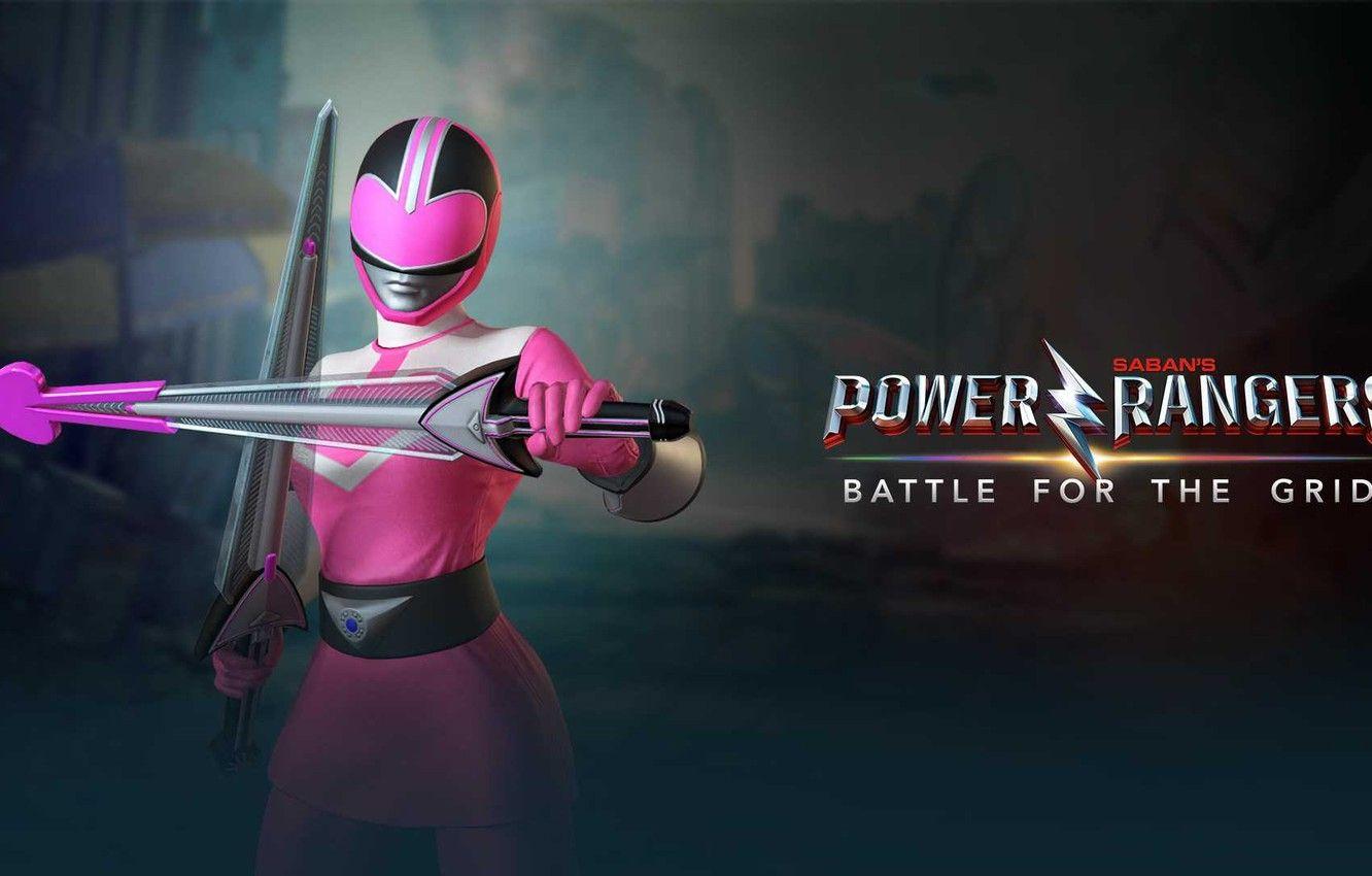 1332x850 Wallpaper game, weapon, pink, warrior, swords, Power Rangers, Jen Scotts, Time Force, nWay, Power Rangers: Battle for the Grid image for desktop, section игры