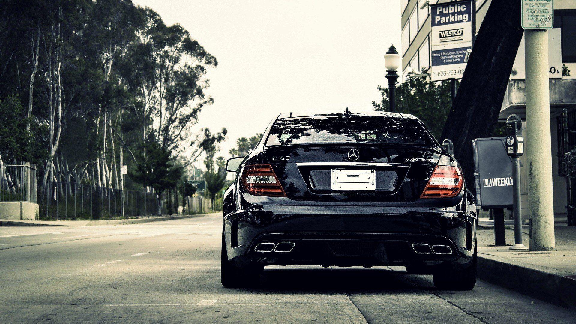 1920x1080 Cars Roads Vehicles Mercedes Benz C63 Mercedes Benz Mercedes Benz C63 Black Series Mercedes Benz C63 Amg Automobile Wallpaperx1080