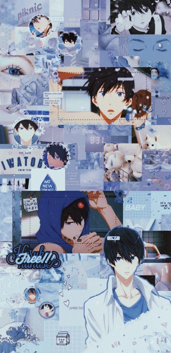 720x1480 Haruka nanase. Cute anime wallpaper, Anime wallpaper phone, Anime wallpaper