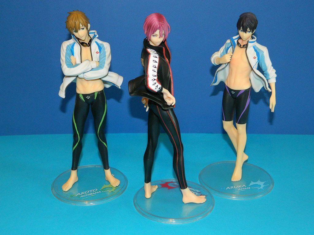 1024x768 Makoto Tachibana, Rin Matsuoka & Haruka Nanase Wallpaper & Background Download