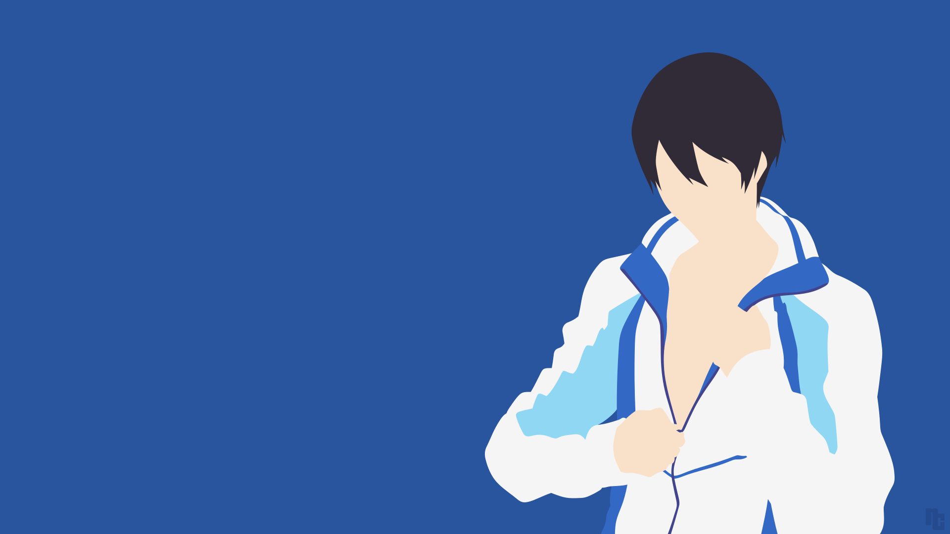 1920x1080 Haruka Nanase (Free!) by ncoll36. Anime wallpaper iphone, Free anime, Anime wallpaper