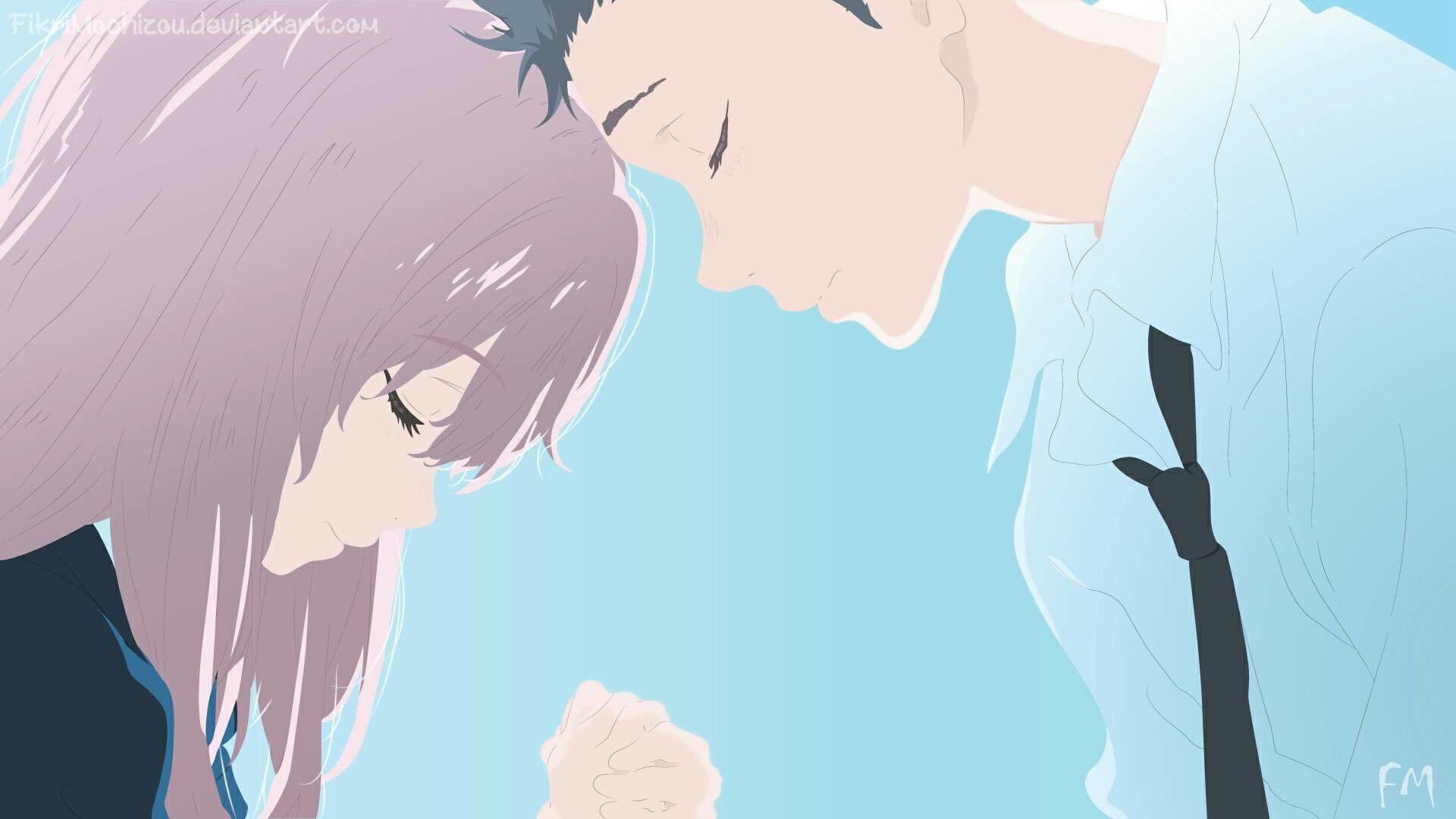 1920x1080 Koe No Katachi hình nền