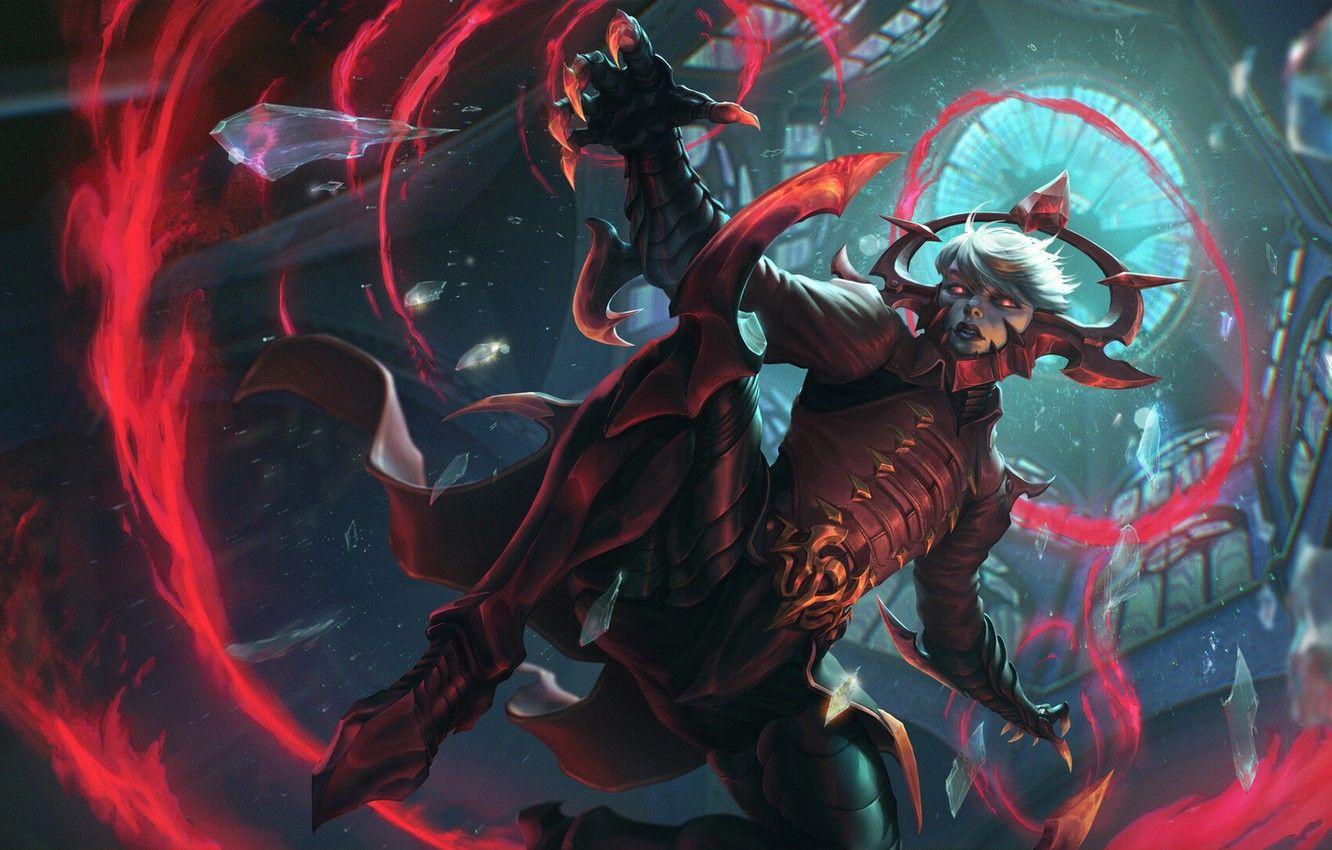 1332x850 Wallpaper Fantasy, Illustration, Vainglory, by Lucas Parolin, Lucas Parolin, Nether Knight Vox image for desktop, section игры