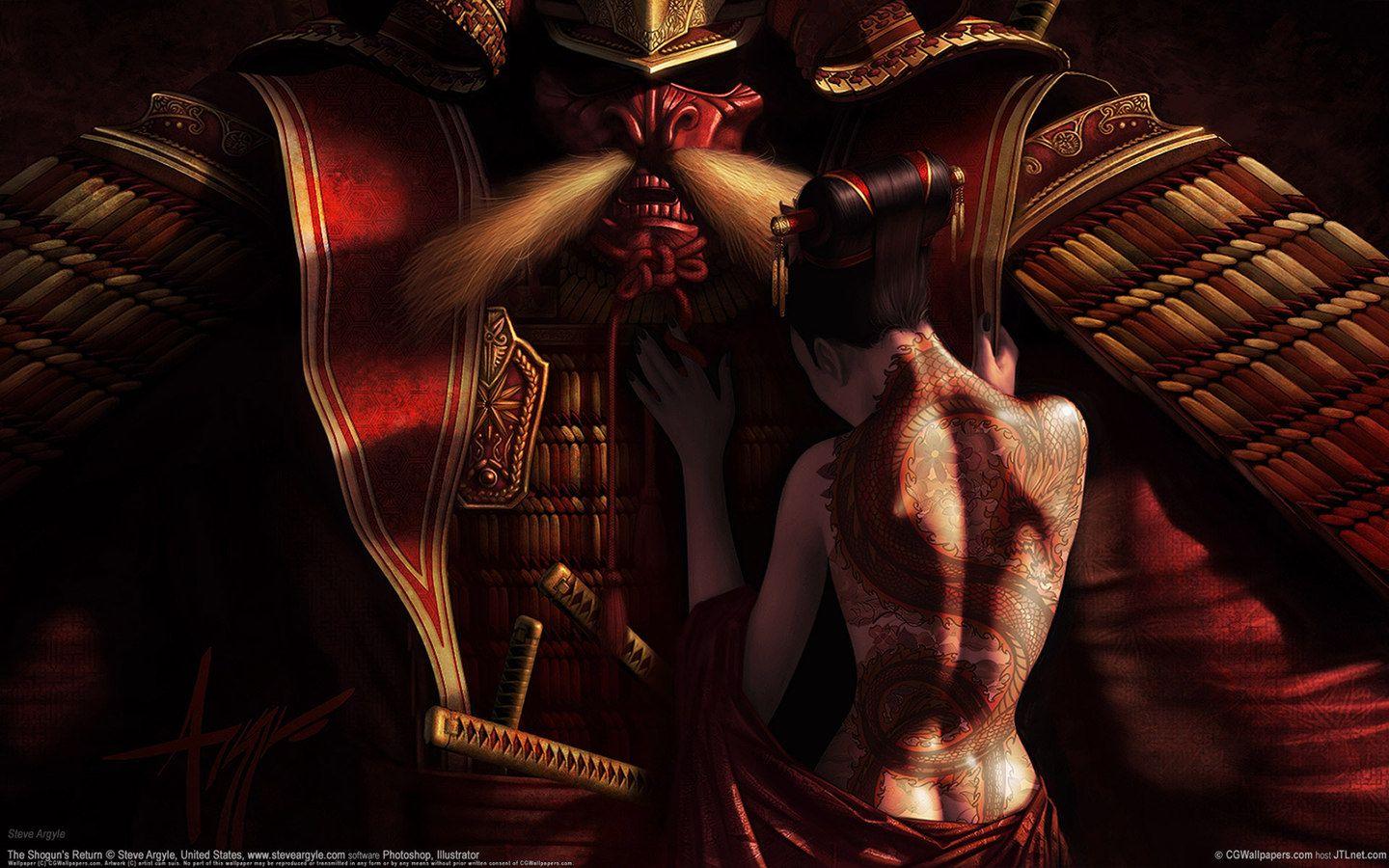 1440x900 CG fantasy illustration 11030 / Comic