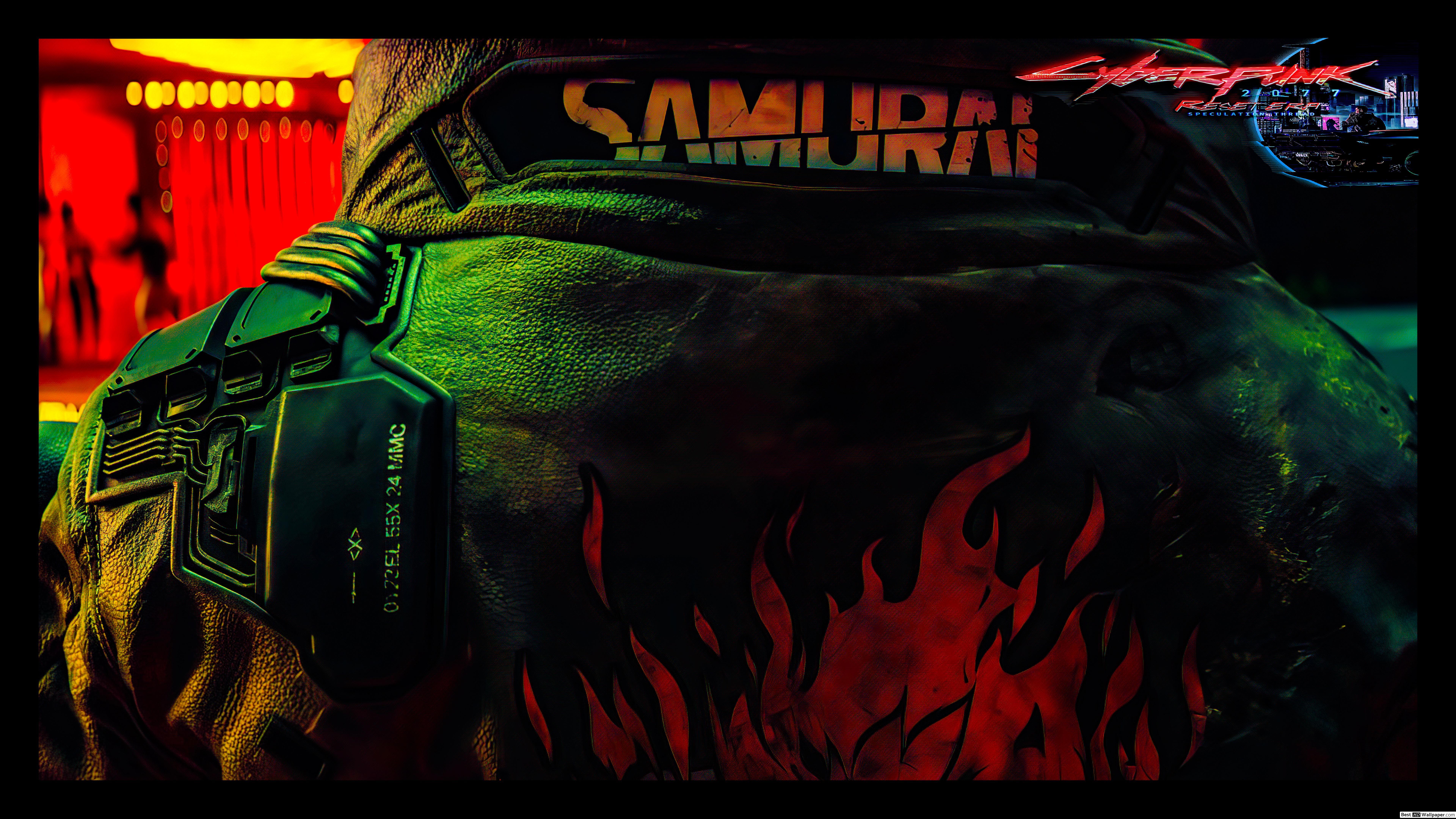 Cyberpunk 2077 Samurai Logo HD 4K Wallpaper #8.2250