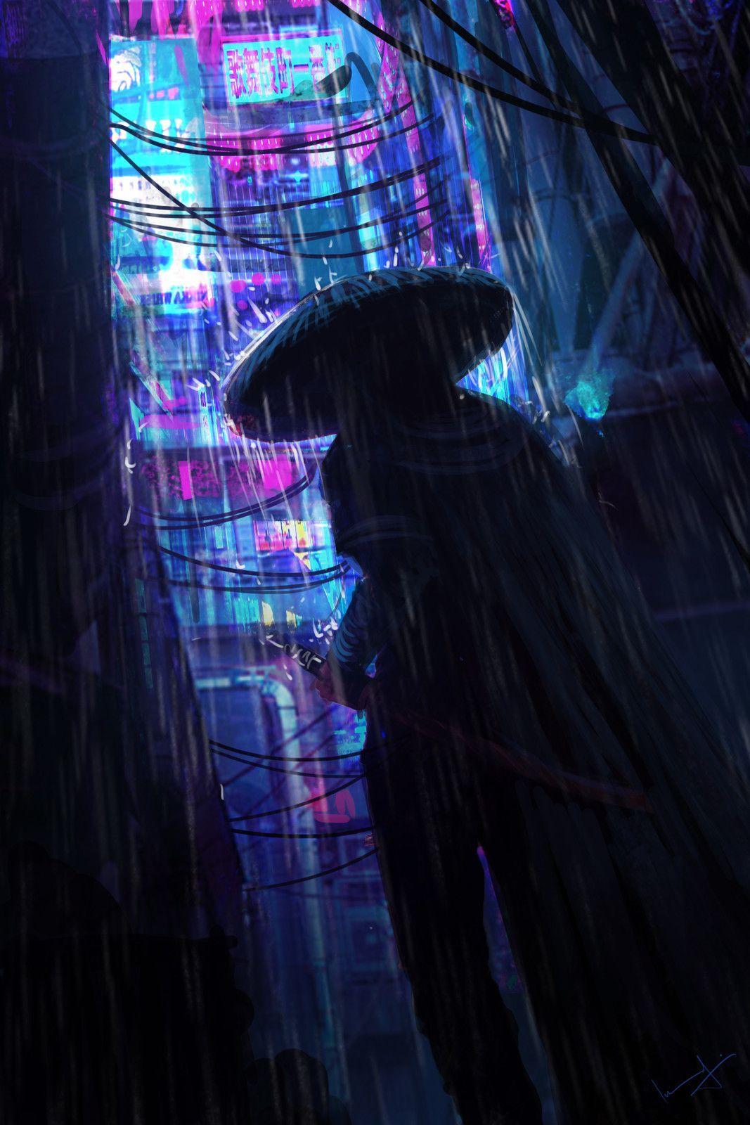 1067x1600 Hd cyberpunk: August 2012