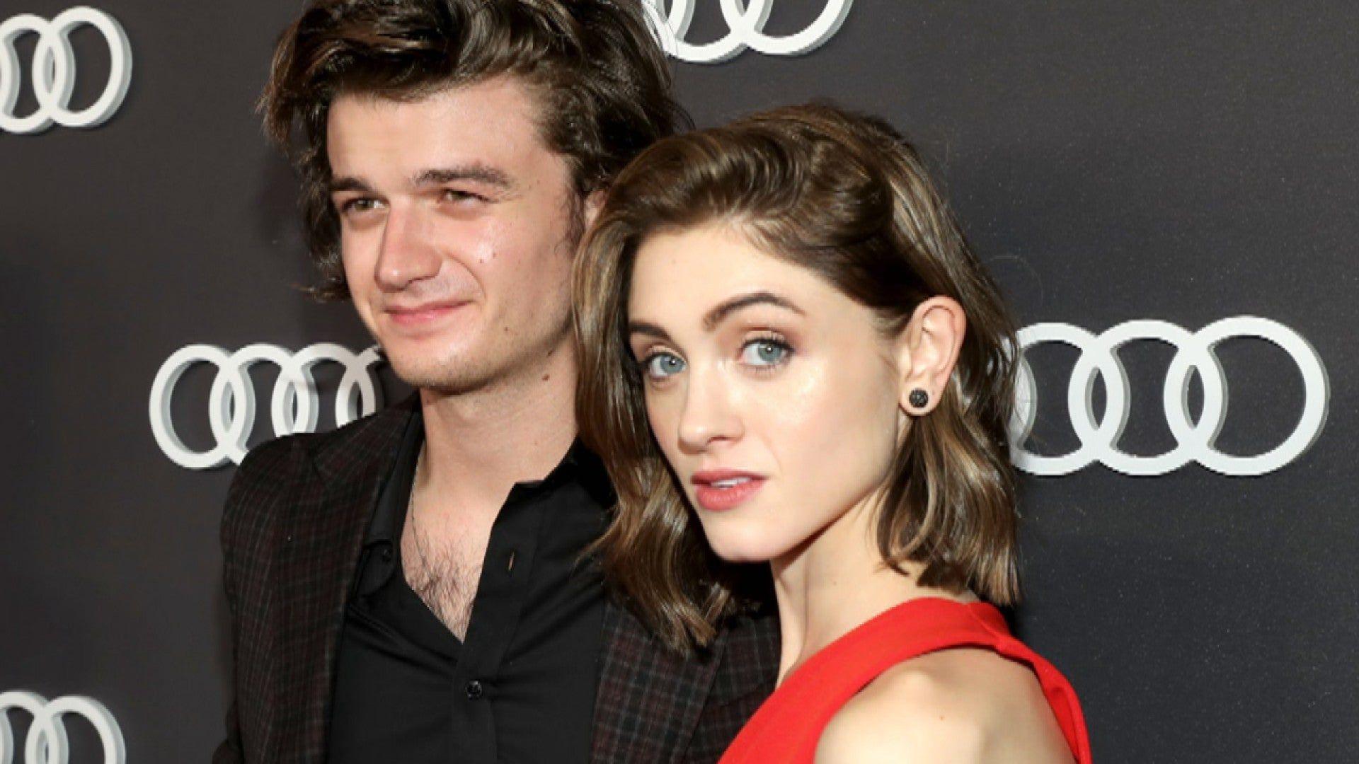 1920x1080 EXCLUSIVE: 'Stranger Things' Stars Joe Keery And Natalia Dyer Gush Over Each Other At Pre Emmys Bash