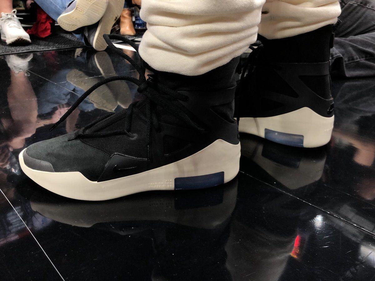 1200x900 Josh Benedek Lorenzo And Designer During The Blazers Lakers Game Last Night In Fear Of God X Nike