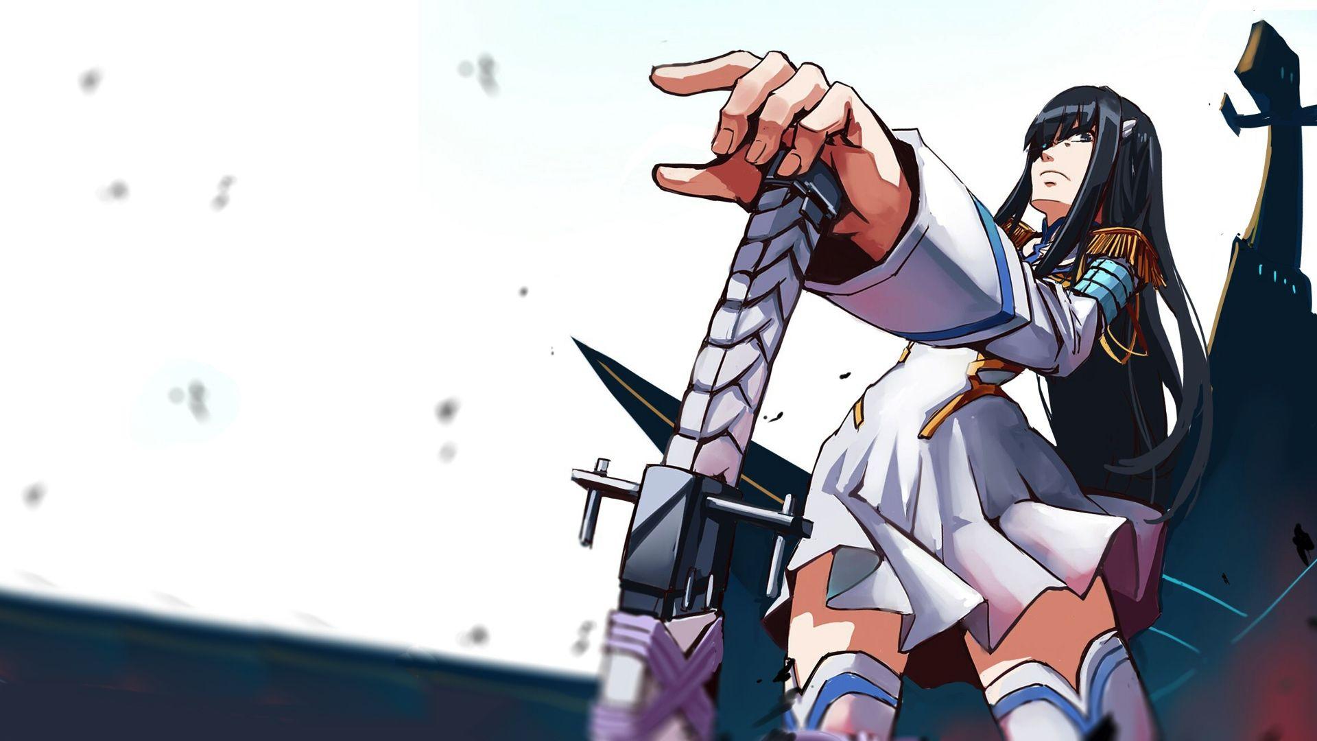 1920x1080 Desktop Wallpaper Katana, Anime Girl, Satsuki Kiryūin, Kill La Kill, HD Image, Picture, Background, 49bcbc