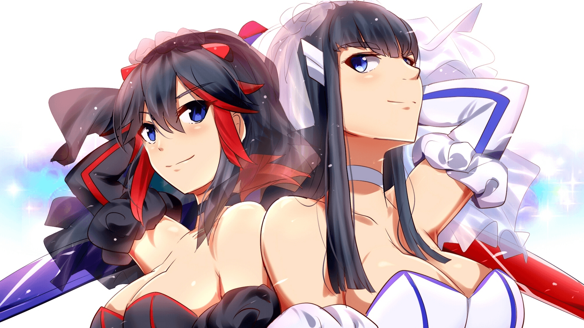 1920x1080 Wallpaper Ryuko Matoi and Satsuki Kiryuin from Kill la Kill