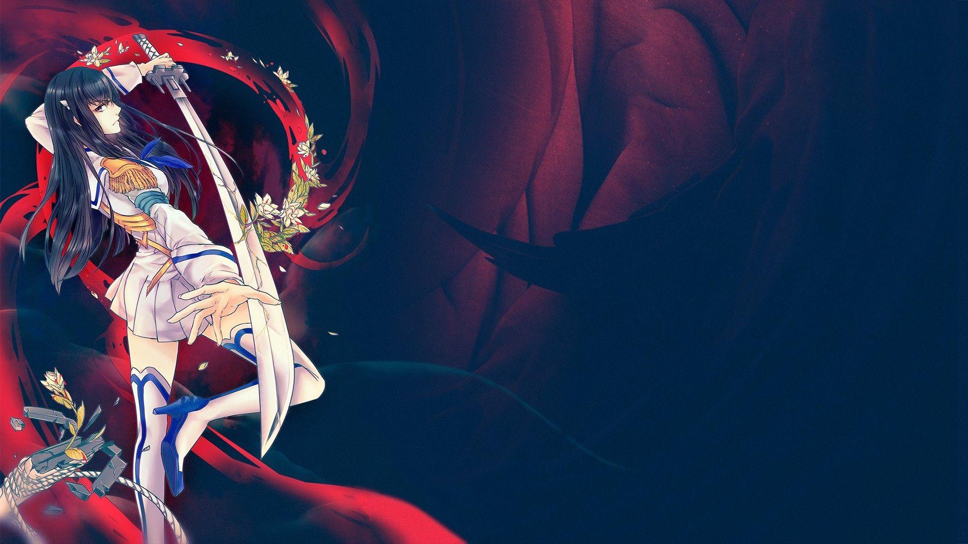1920x1080 anime, Anime Girls, Kill La Kill, Kiryuin Satsuki Wallpaper HD / Desktop and Mobile Background