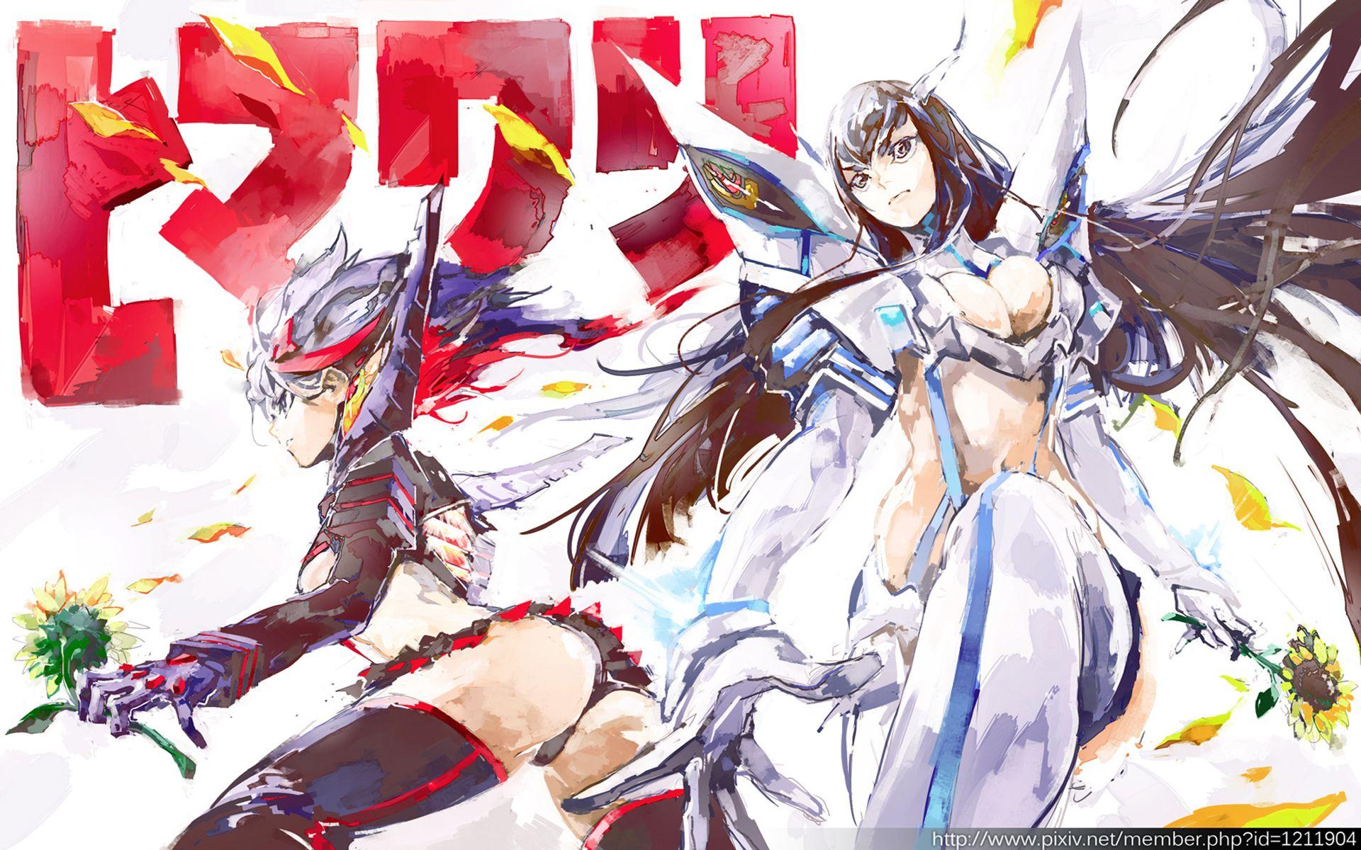 1920x1200 Satsuki Kiryuin and Ryuko Matoi 64 HD Wallpaper