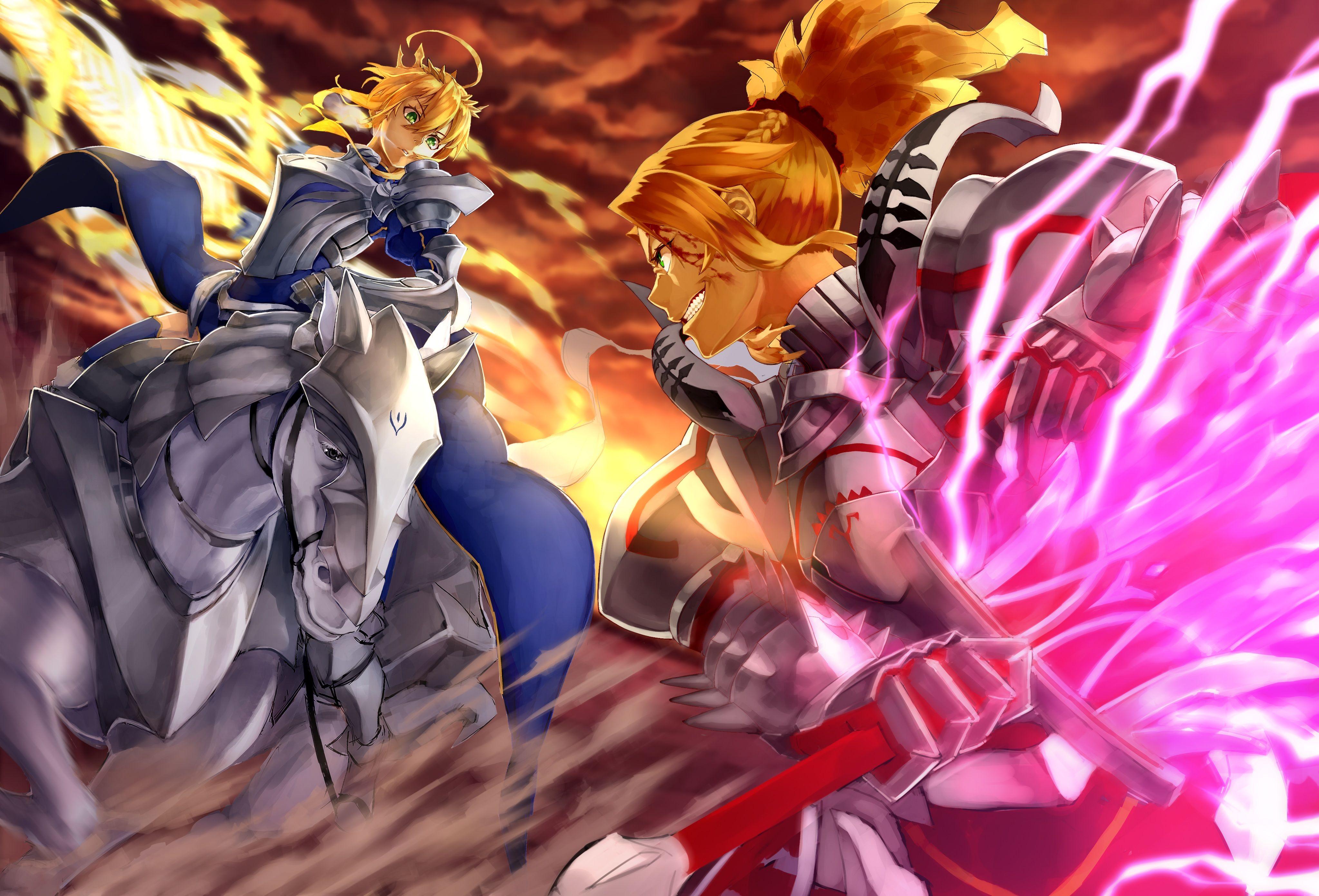 4094x2782 Artoria Pendragon Lancer Fate Grand Order Mordred Fate Grand Order Saber Fate Series Wallpaper:4094x2782