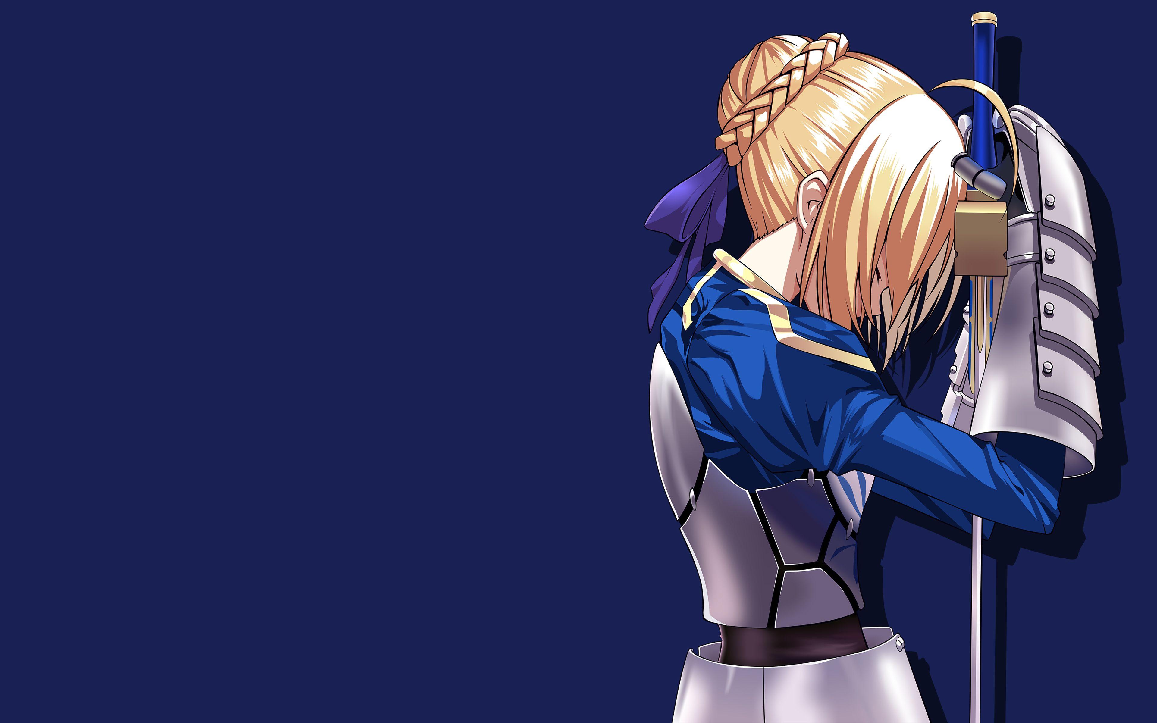 3840x2400 Download Wallpaper Artoria Pendragon, 4k, Art, Lily, Manga, Fate Grand Order, TYPE MOON For Desktop With Resolution 3840x2400. High Quality HD Picture Wallpaper