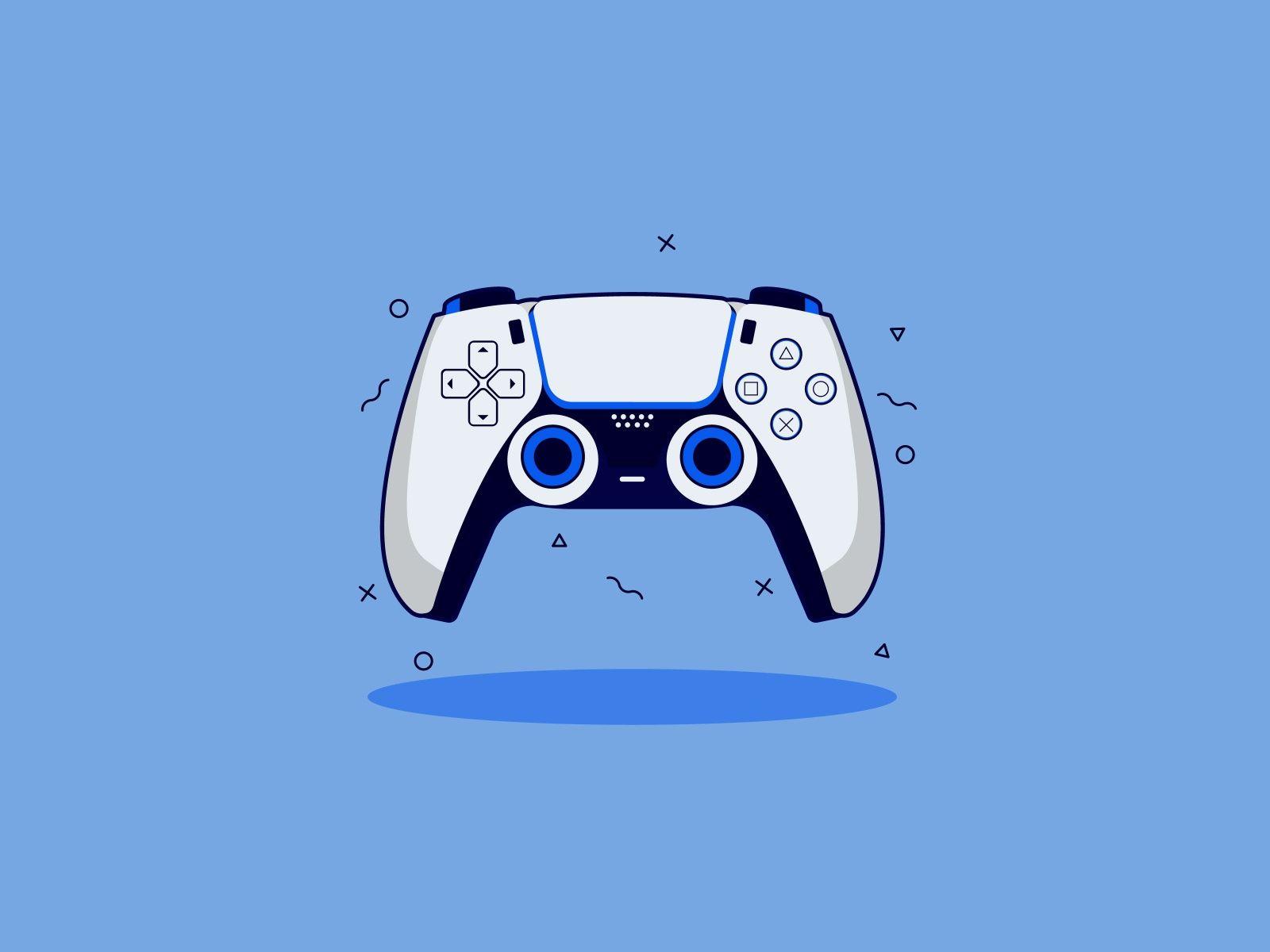 1600x1200 PlayStation 5 của Mad About Graphics trên Dribbble
