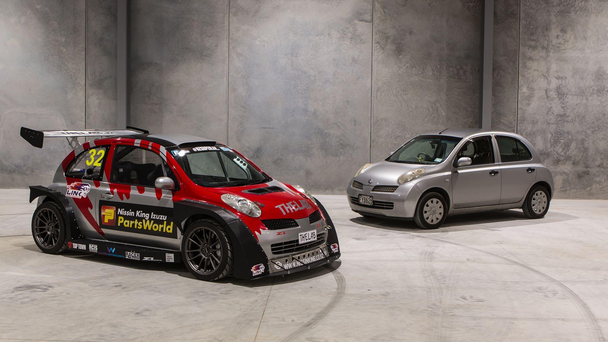 2048x1152 Nissan March With A Mid Engine Twin Turbo V6