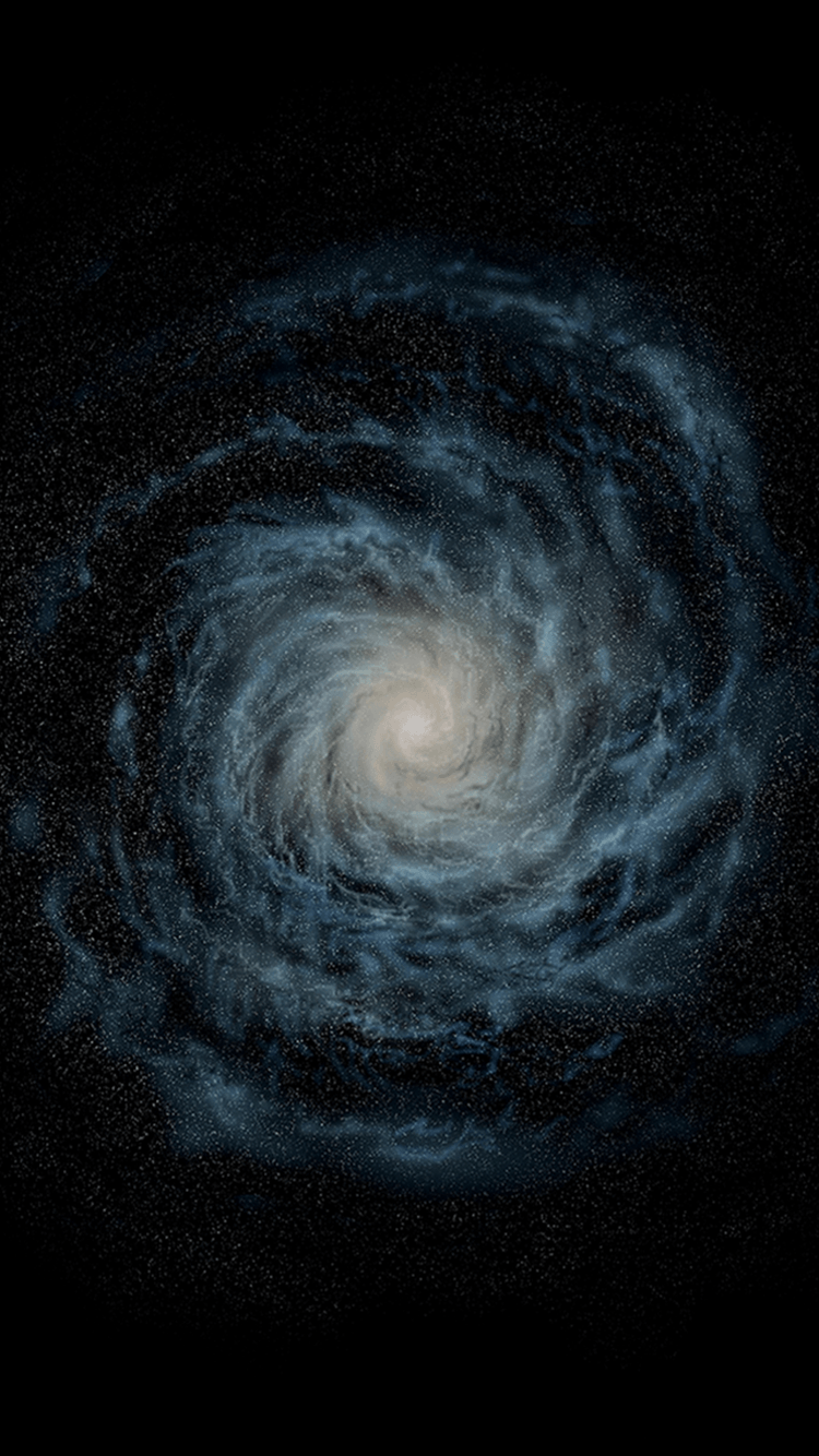 750x1334 Desktop picture of milky way from earth wallpaper