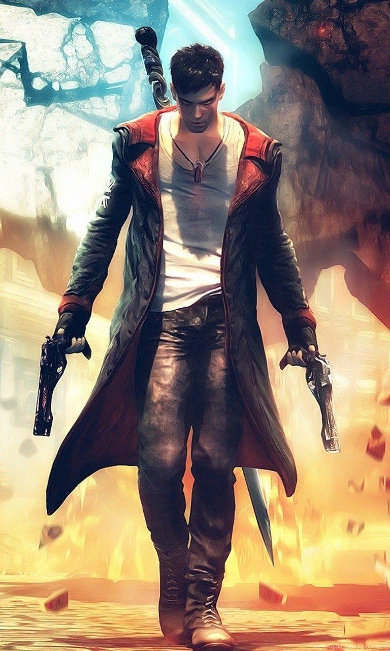 768x1280 Devil May Cry, Video Games, Dante Wallpaper HD / Desktop And. Desktop Background