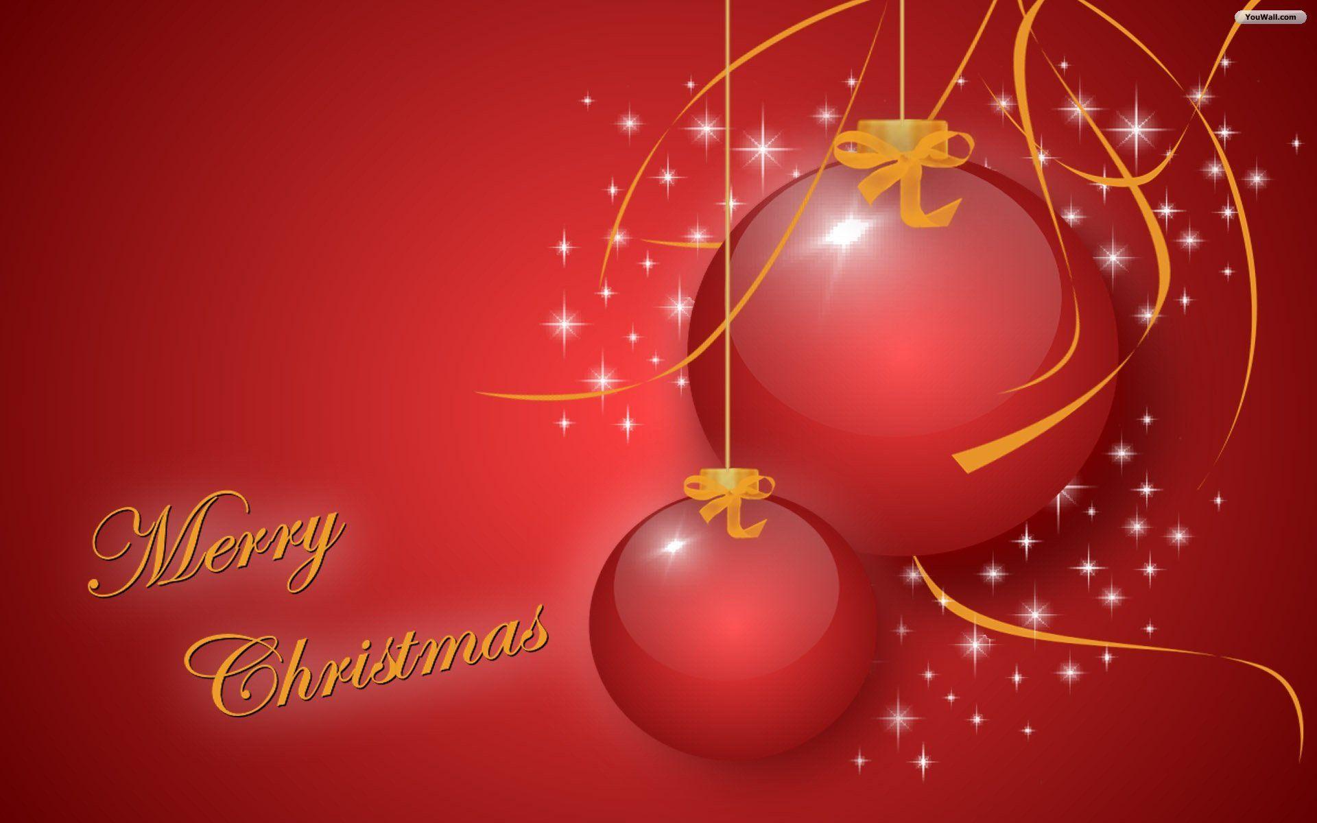1920x1200 Download Free HD Sweet Red Merry Christmas 3D Wallpaper, Christmas Image High Resolution HD Wallpaper