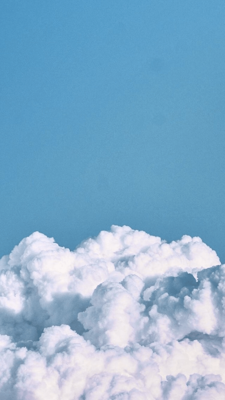 750x1334 Sky, Cloud, Blue, Daytime, Cumulus, White. Wolken Hintergrund, Hintergrund Iphone, Hintergrundbilder Natur