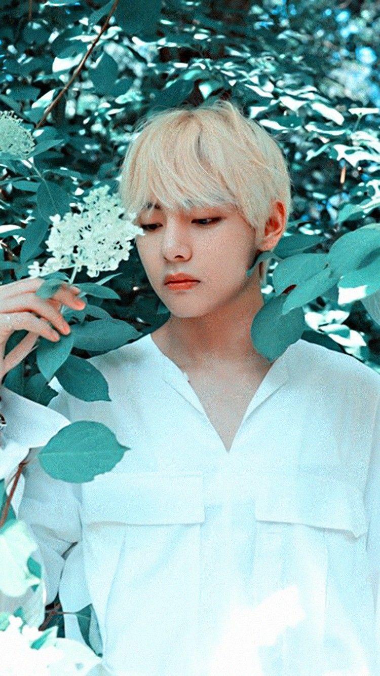 750x1334 V BTS Cute Wallpaper