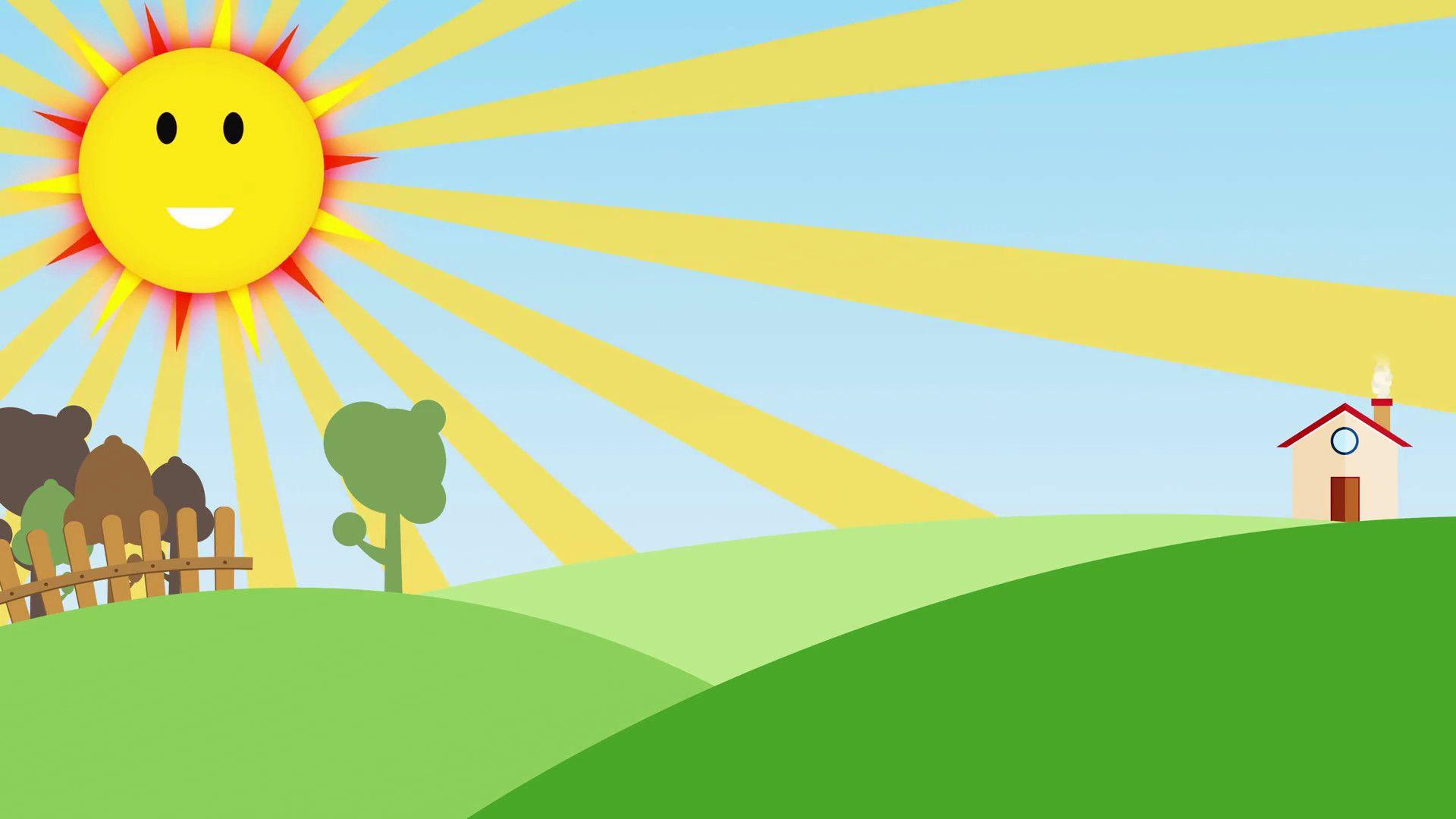 Cartoon Sunshine Wallpapers - Top Free Cartoon Sunshine Backgrounds