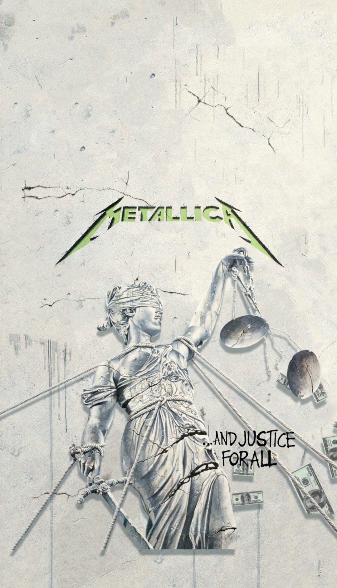 1080x1883 Metallica and justice for all wallpaper fondo iPhone. Pôsteres de rock, Música rock, Capas de álbuns