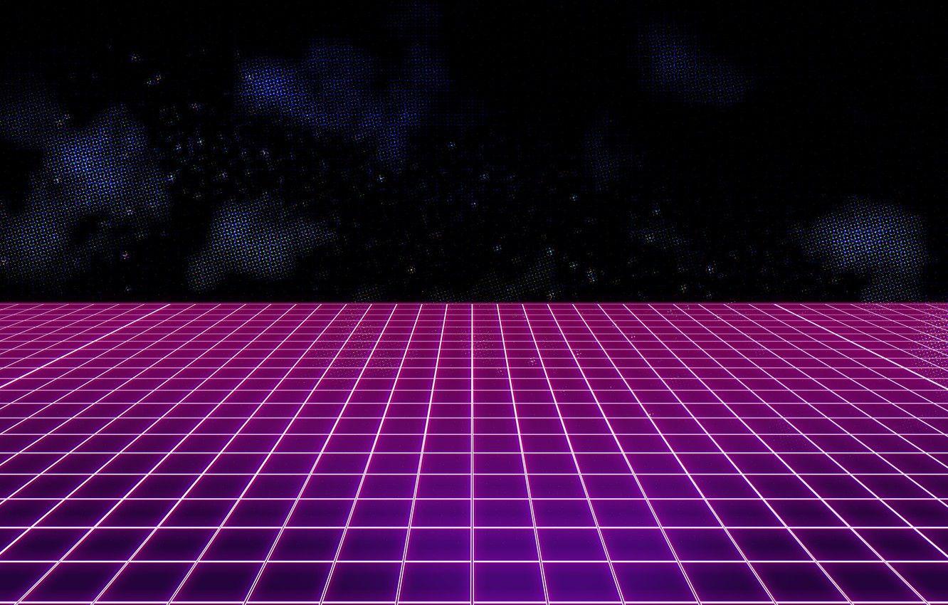 1332x850 Wallpaper Music, Background, 80s, Neon .
