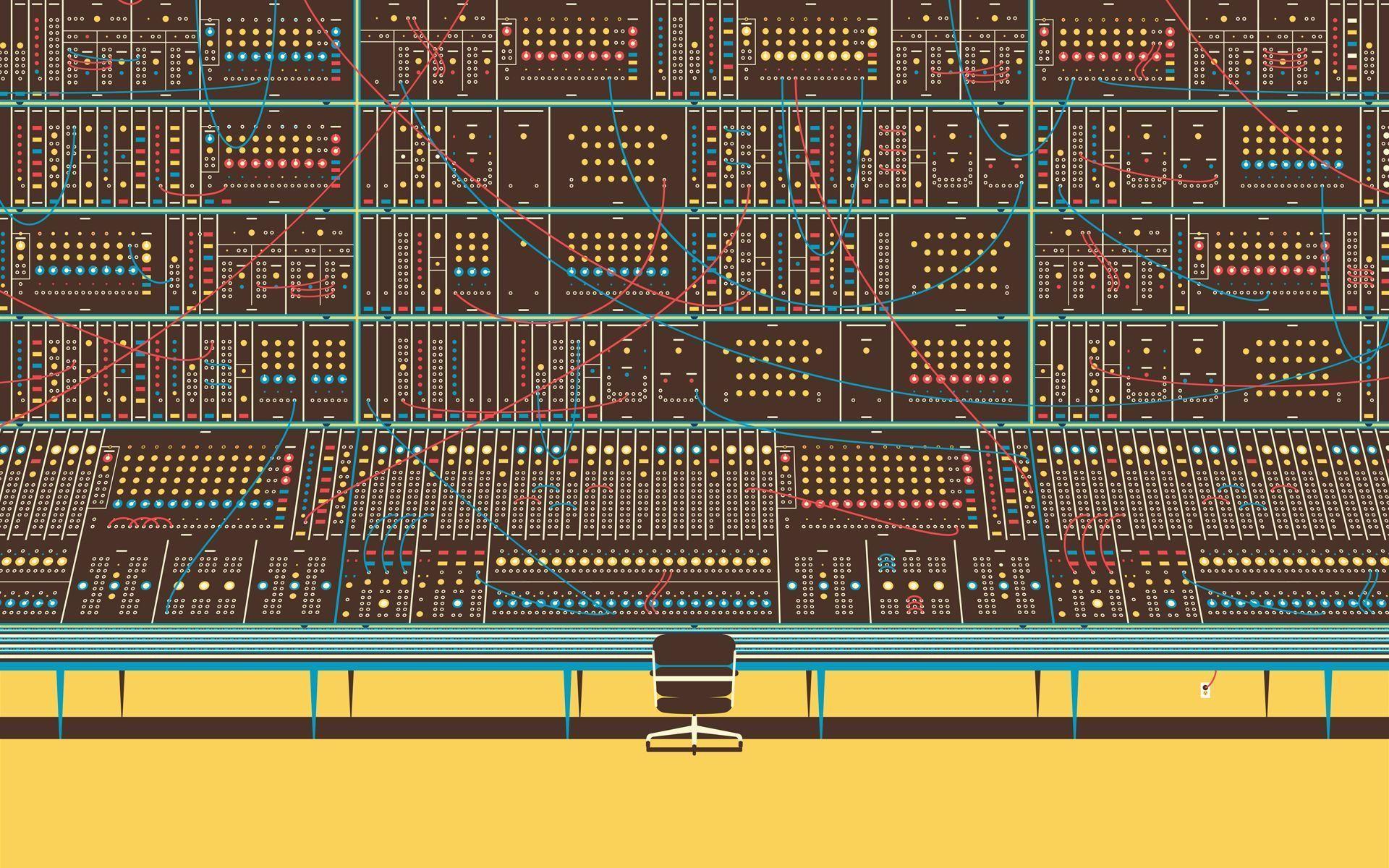 1920x1200 Synthesizer Wallpaper