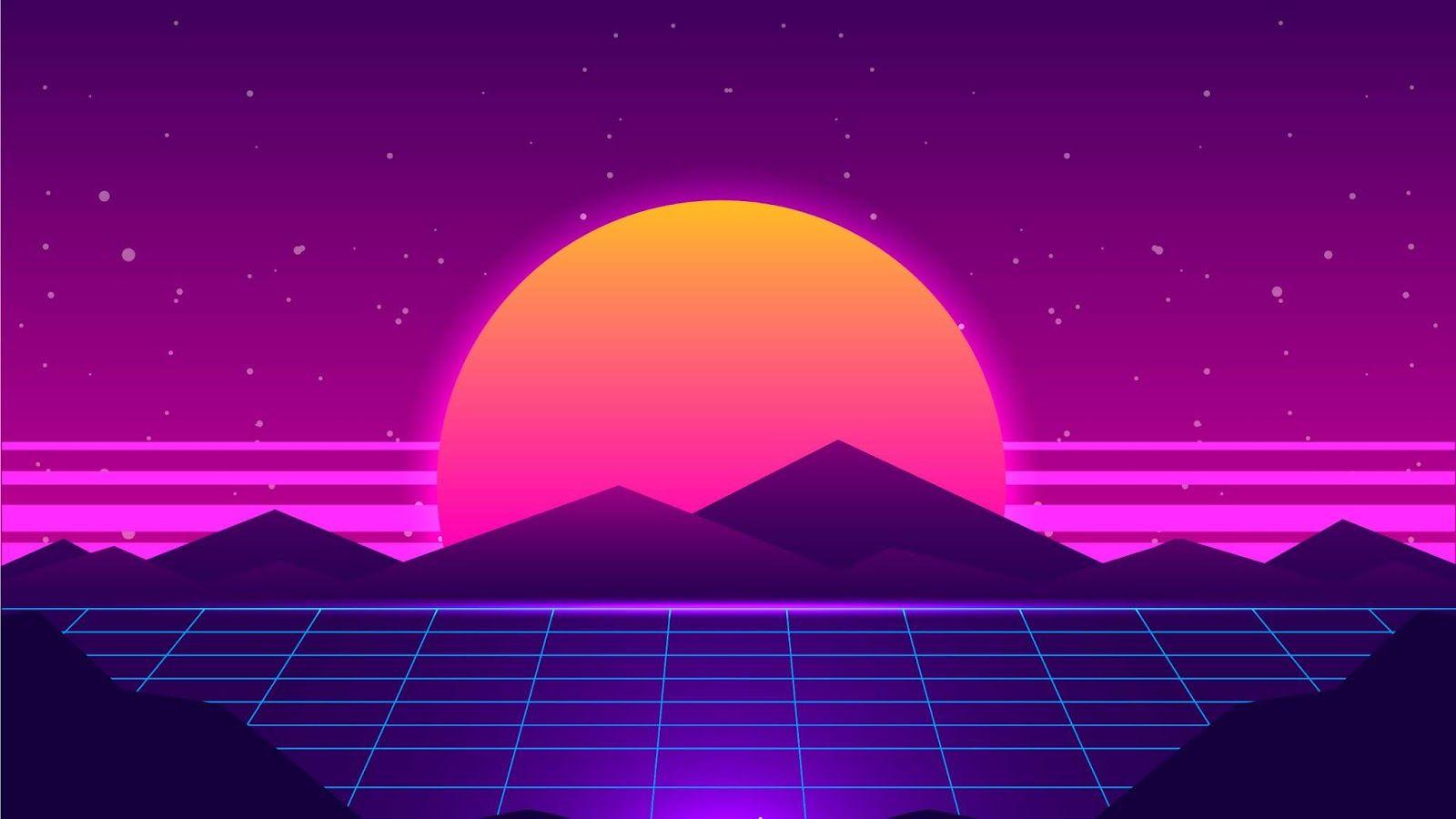1600x900 Download 4 synthwave desktop wallpaper
