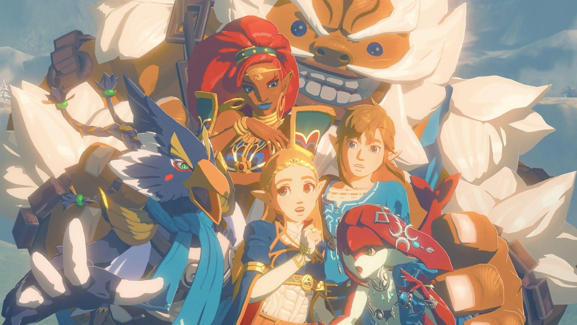 1920x1080 Anime Character wallpaper #botw The Legend of Zelda: Breath of the Wild The Champions' Ballad #Mi. Character wallpaper, Legend of zelda poster, Breath of the wild