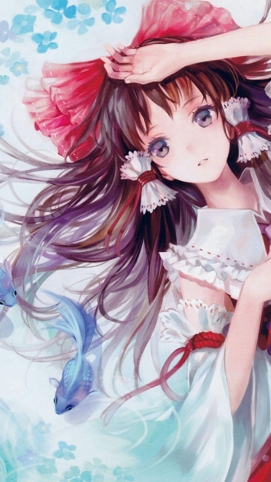 Cute iPhone girl anime wallpaper + Wallpapers Download 2023