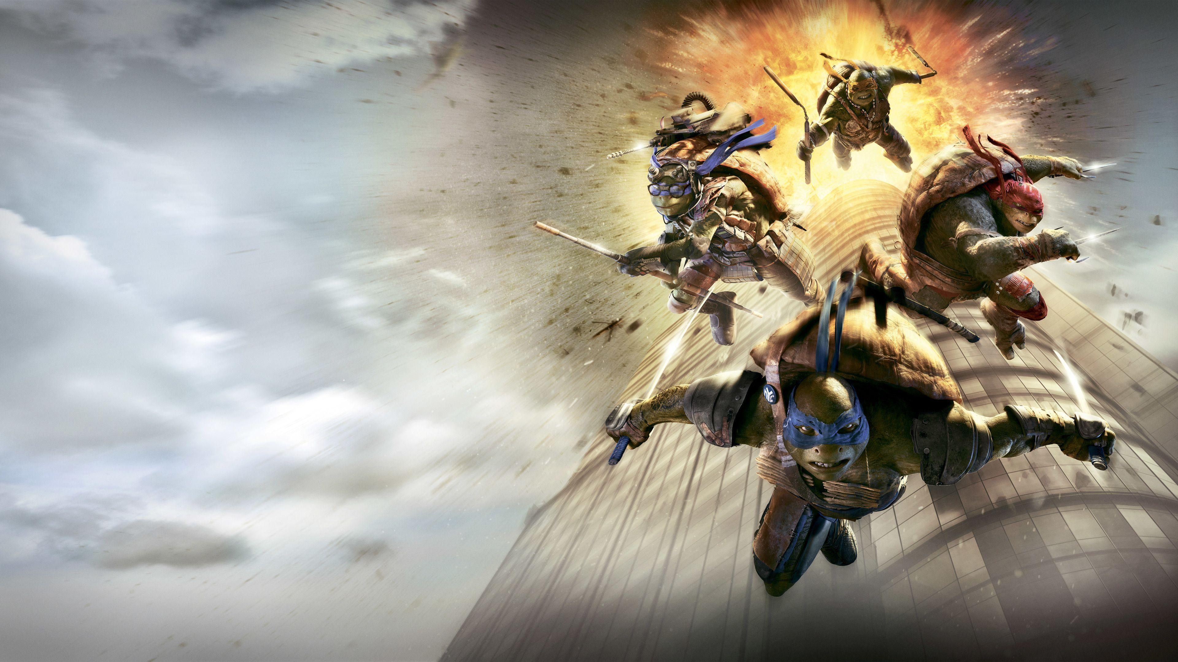 3840x2160 Teenage Mutant Ninja Turtles 4k teenage mutant ninja turtles wallpaper, ninja turtle w. Teenage mutant ninja turtles movie, Ninja turtles movie, Turtle wallpaper