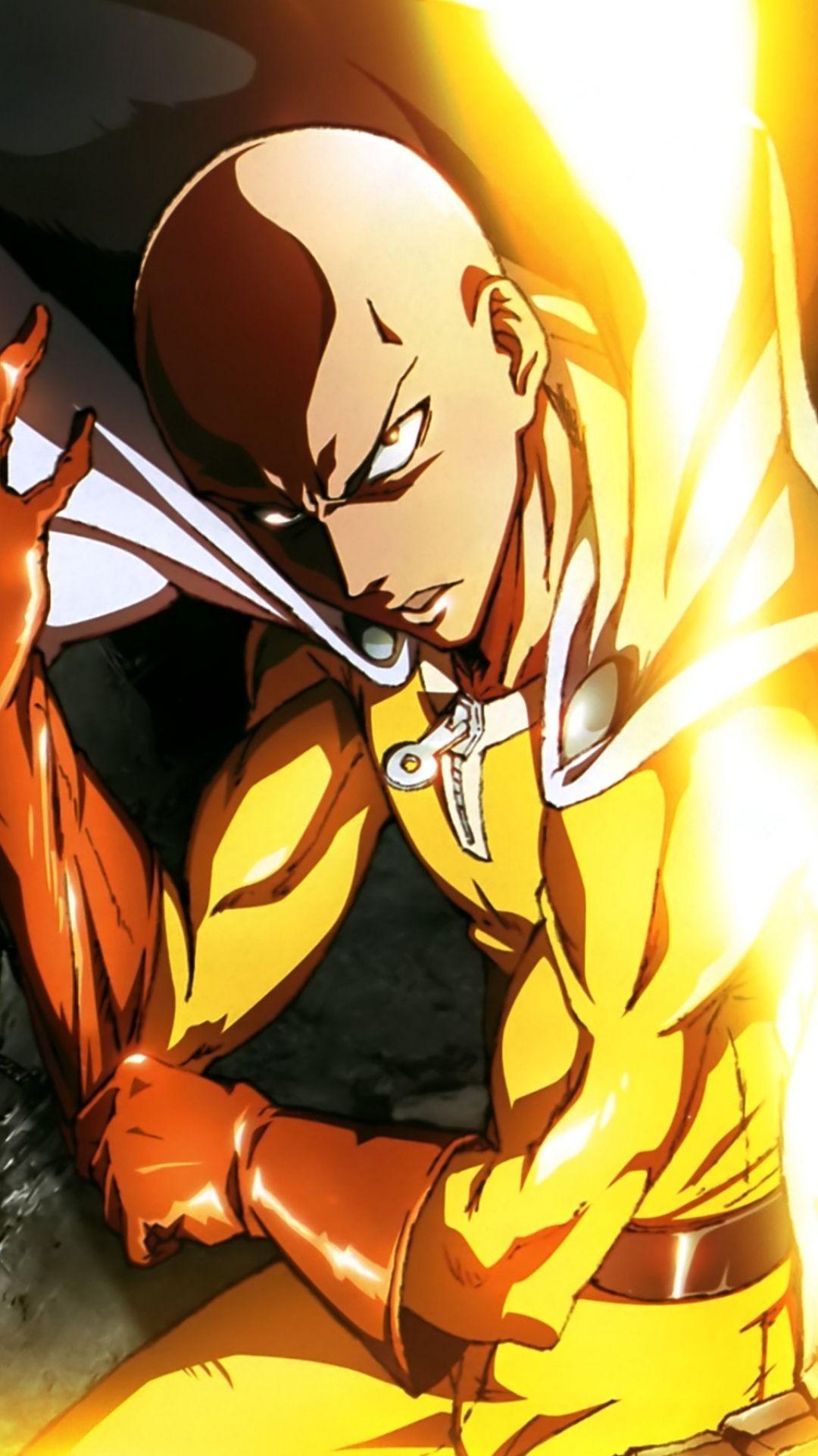 1080x1920 wallpaper iphone. One punch man manga, One punch man anime, Saitama one punch