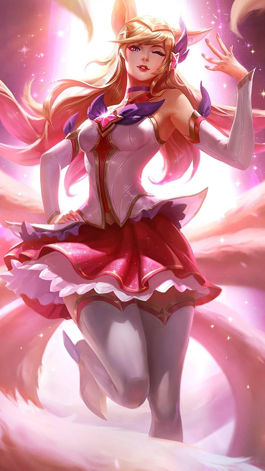 1080x1920 Star Guardian Ahri Girl Mobile HD Wallpaper. Ahri league, League of legends, League of legends heroes