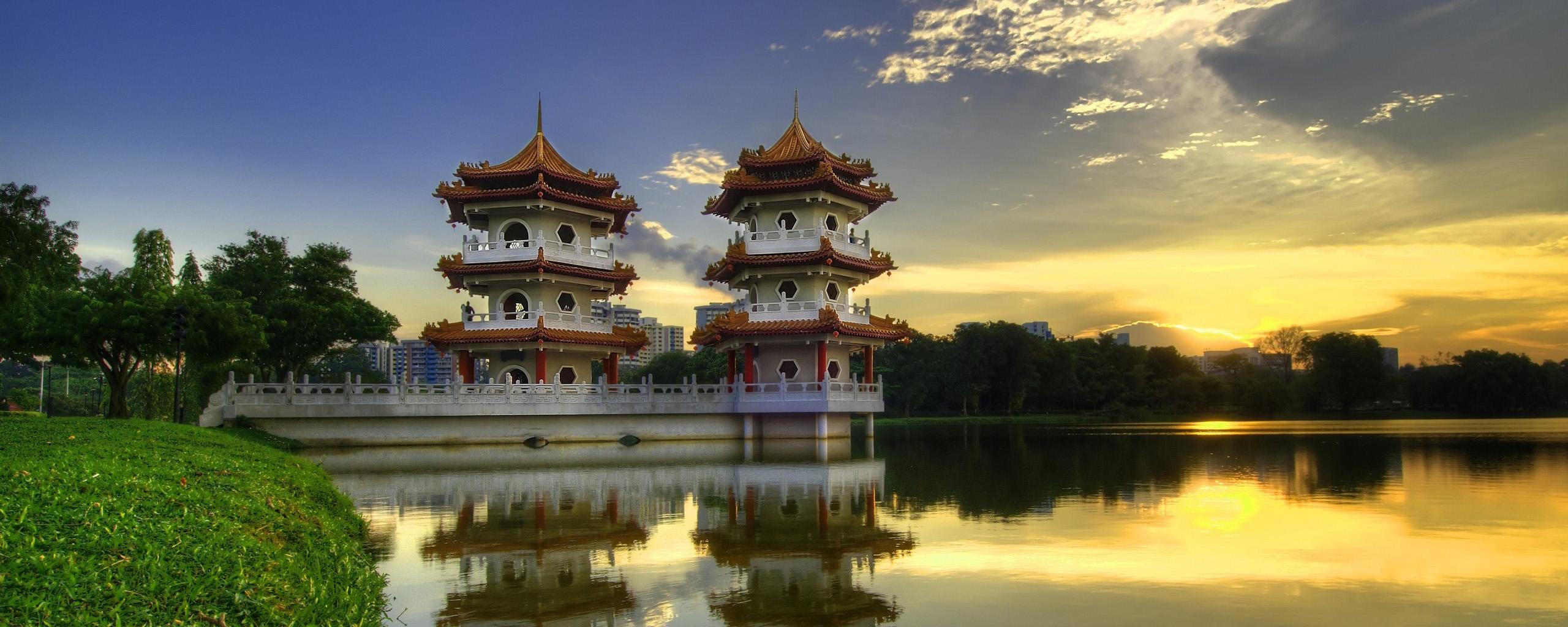2560x1024 Chinese Wallpaper For Computer (2560x 0.65 Mb)