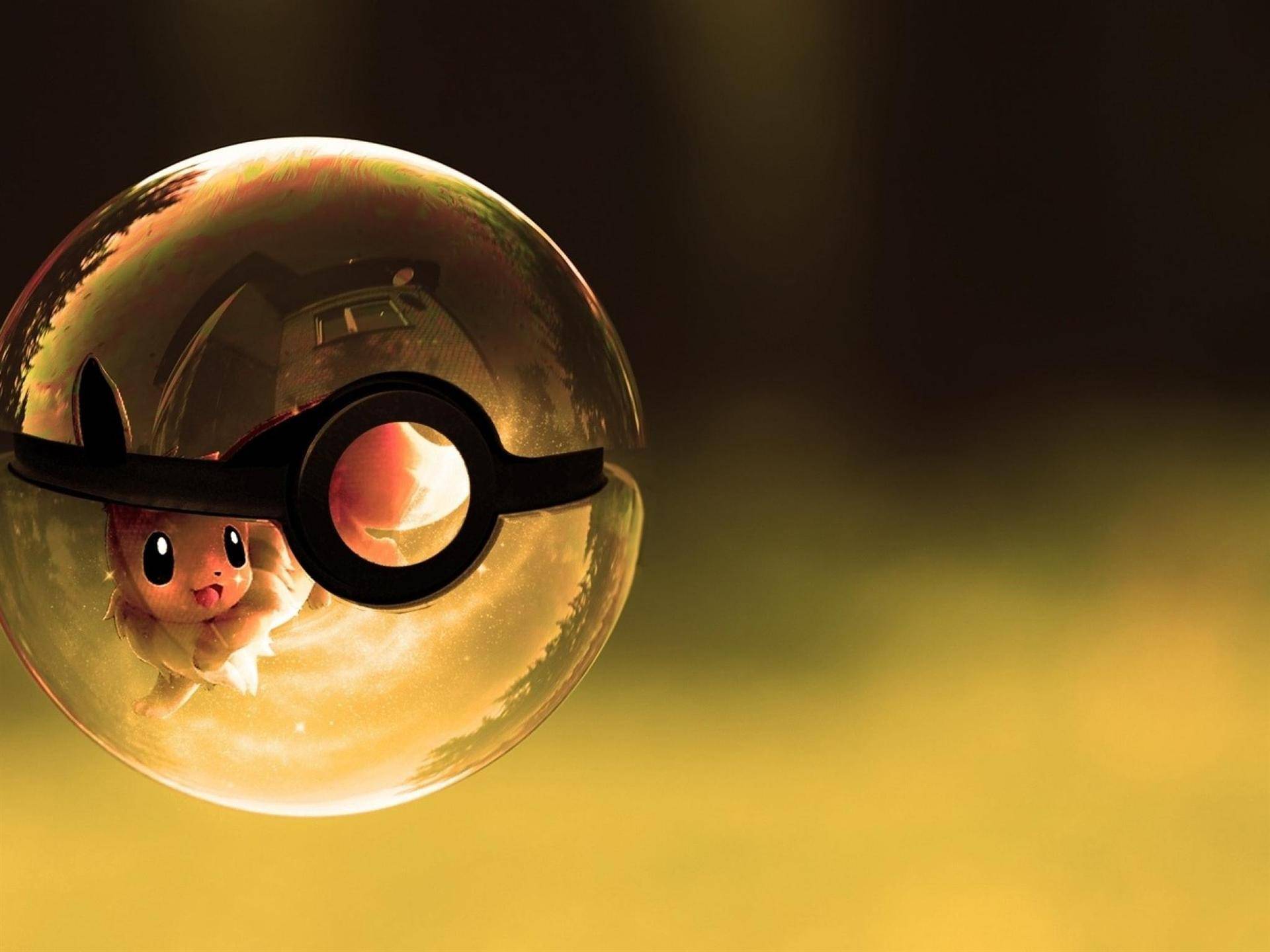 1920x1440 Pokemon in Pokeball Wallpaper