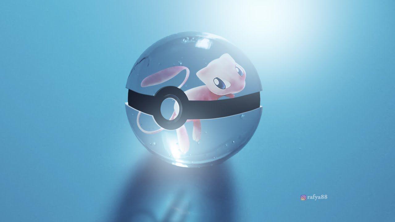 1280x720 How To Make a Fantasy Glass Pokeball In Photohop