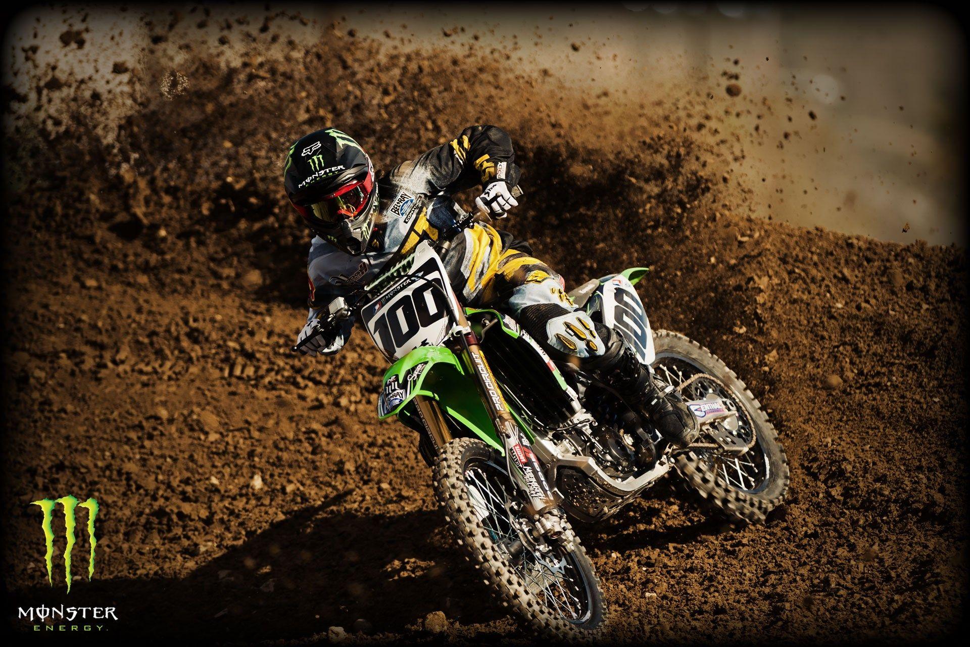 Kawasaki Dirt Bike Wallpaper