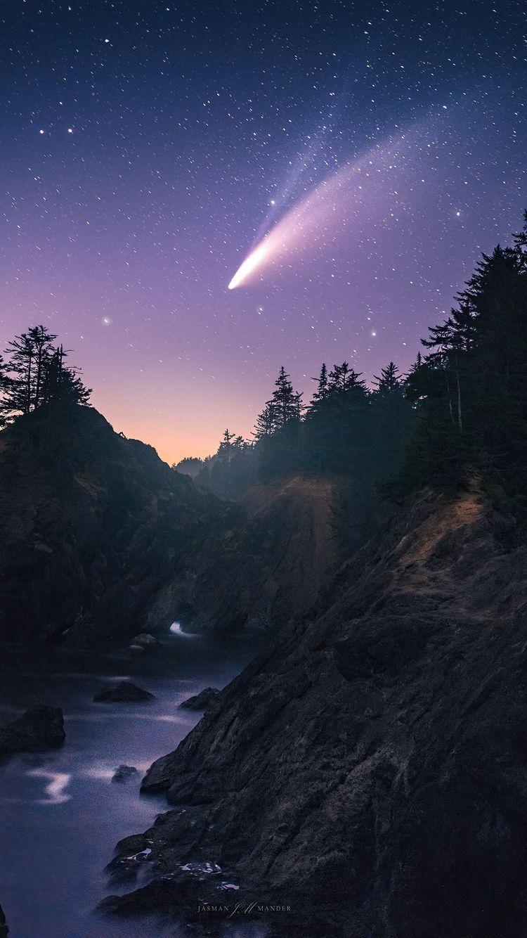 750x1334 Star Shines Bright On The Oregon Coast 4k iPhone iPhone 6S, iPhone 7 HD 4k Wallpaper, Image, Background, Photo and Picture